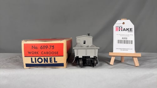 Lionel Postwar 6119-75 Work Caboose w/OB
