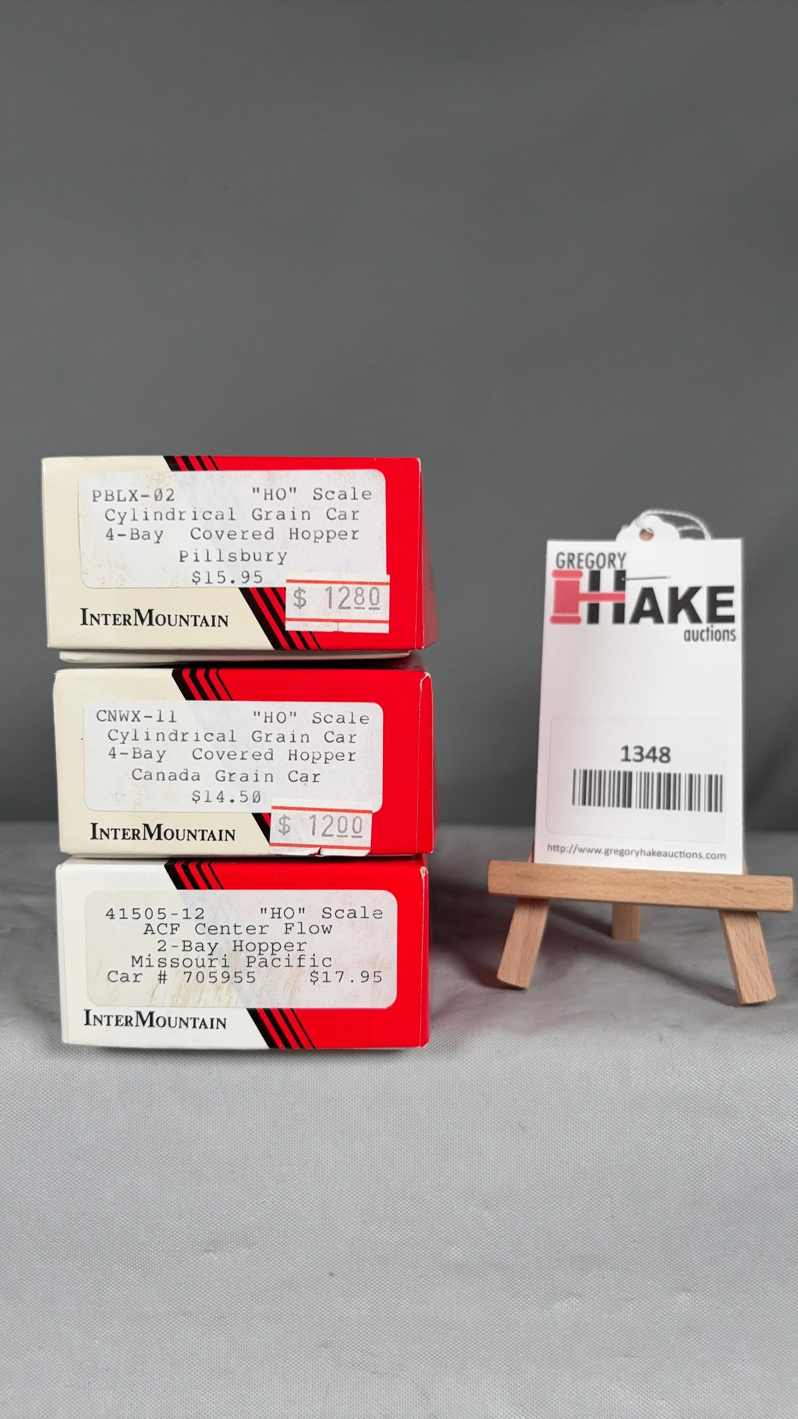 InterMountain Railway Co. HO Lot of 3 Hoppers w/OB (1 of 2)