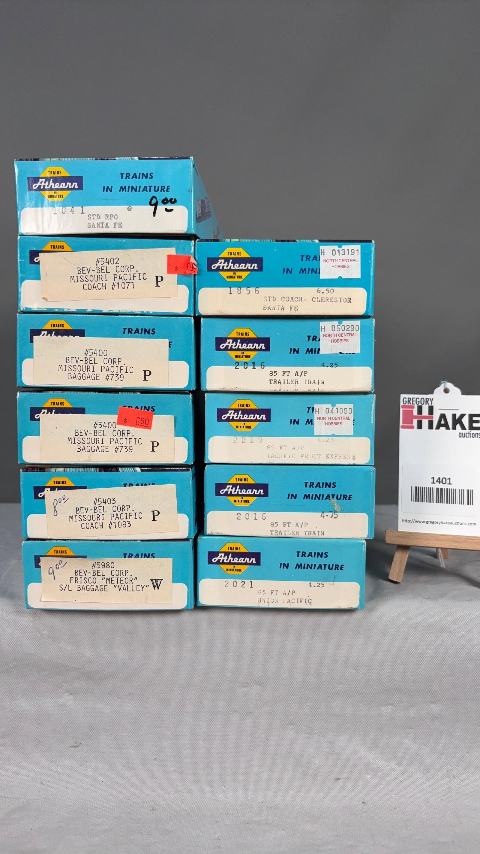 Lot of 11 Athearn HO Miscellaneous Cars w/OB (1 of 3)