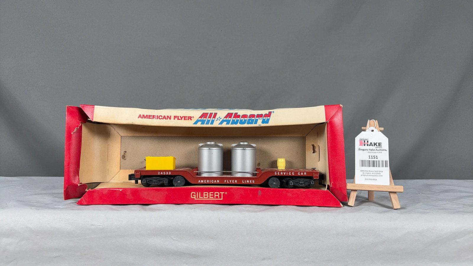 American Flyer 24533 Track Cleaning Car w/ OB - 2