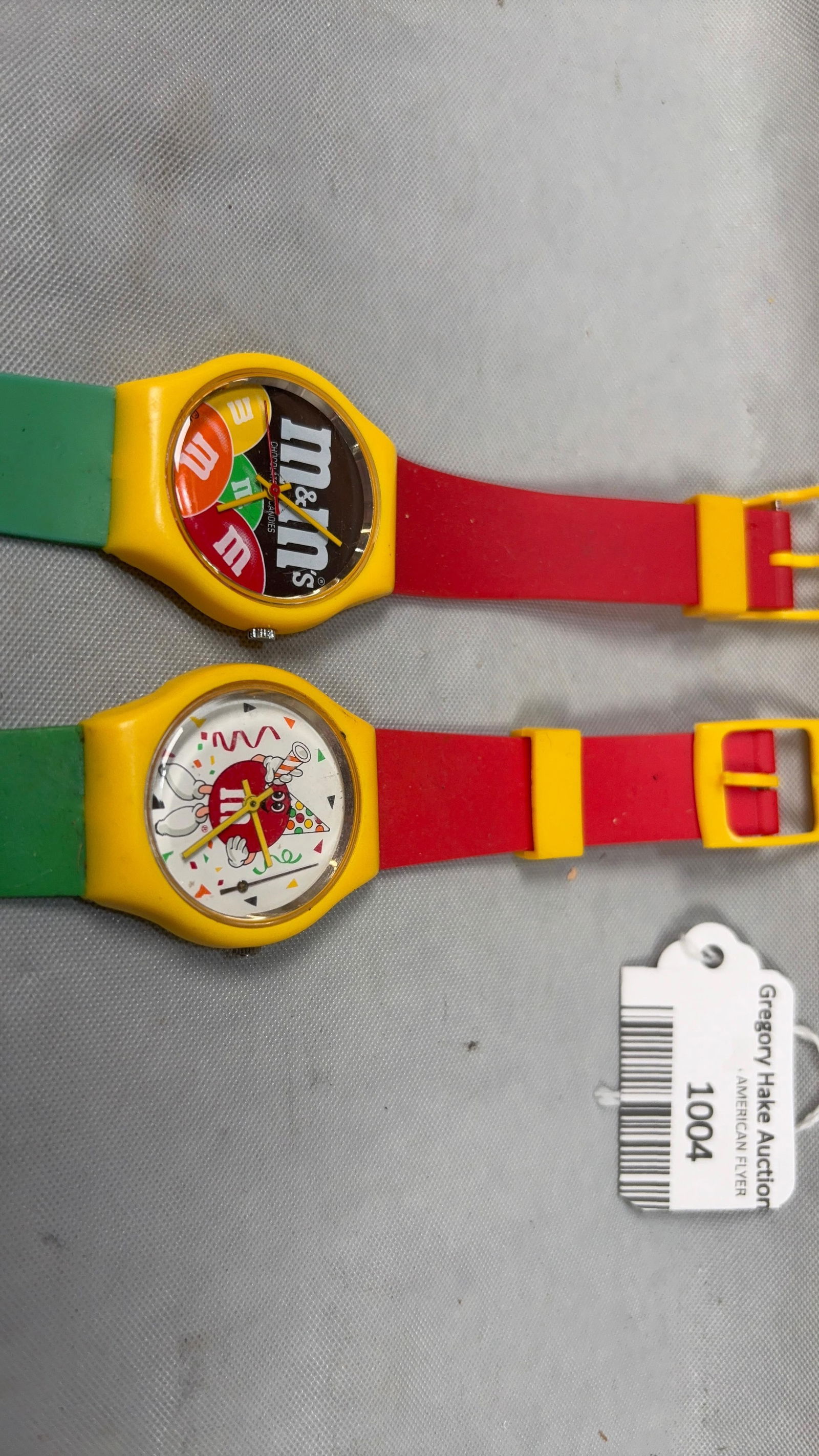 Lot of Kid's Watches Mr. Peantu & M&Ms - 2