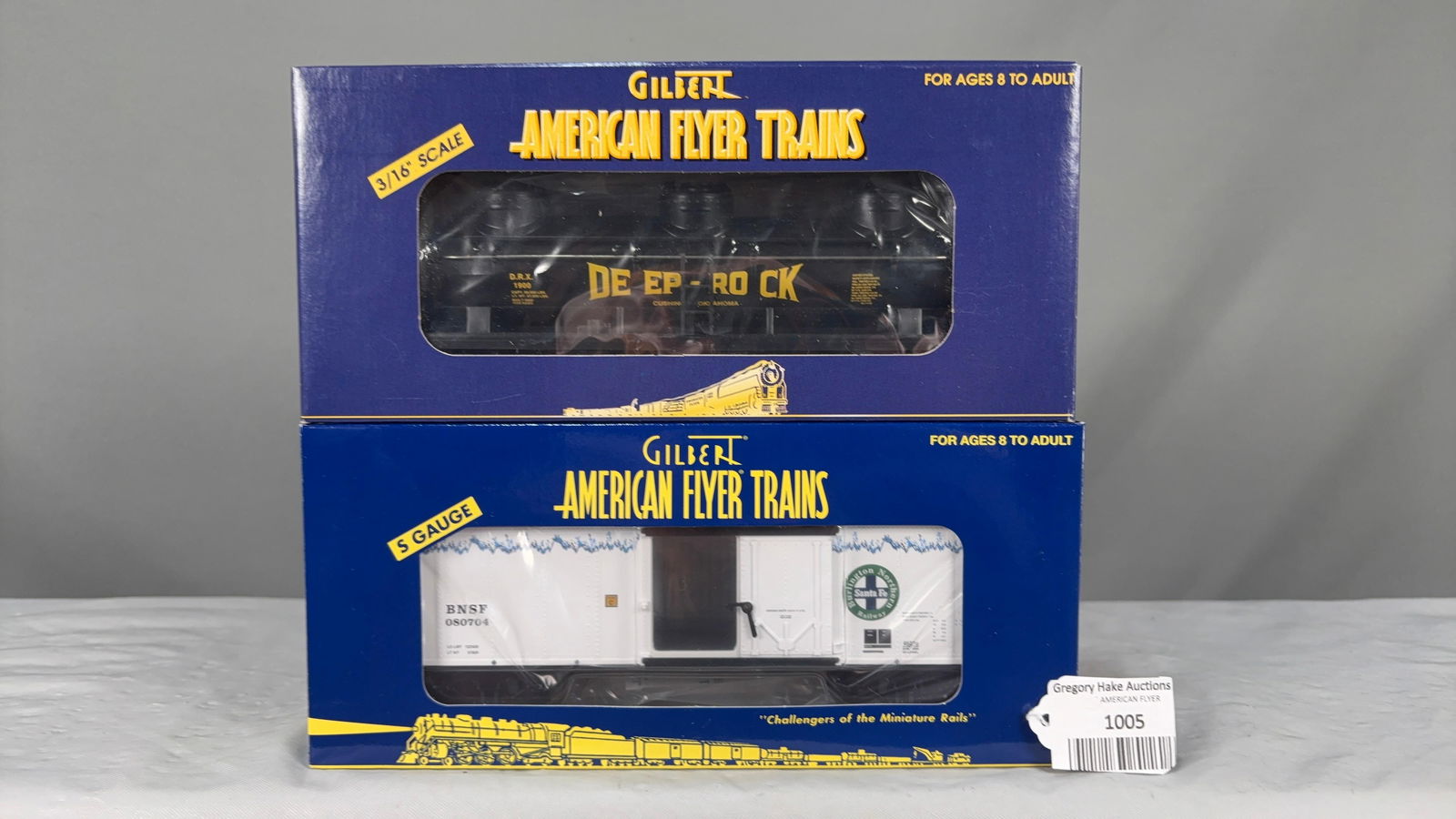 Lot of 2 American Flyer Freight Cars 6-48220 & 6-48236 w/ OB'S (1 of 2)