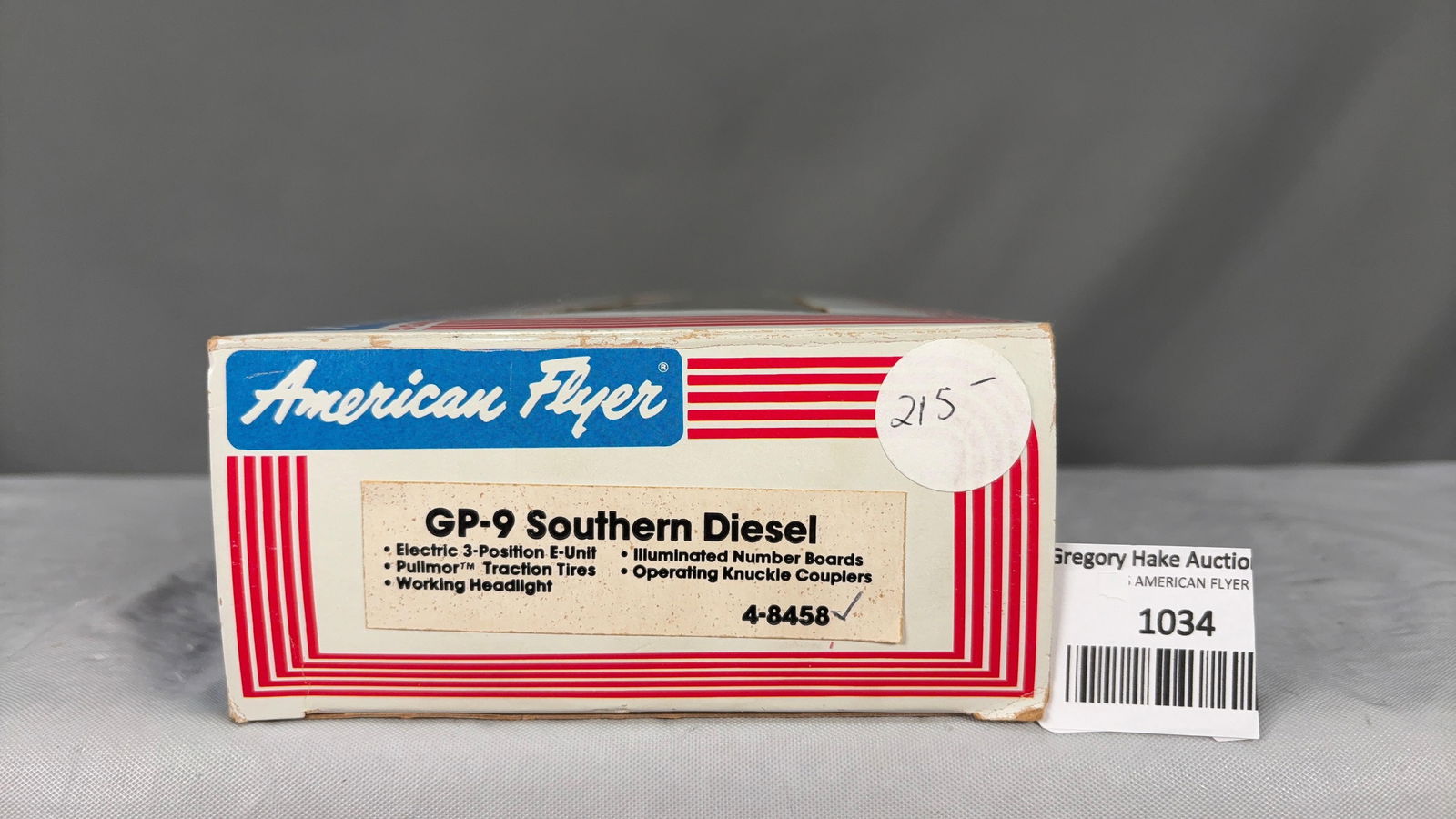 American Flyer GP9 Southern Diesel #8458 w/obs - 2