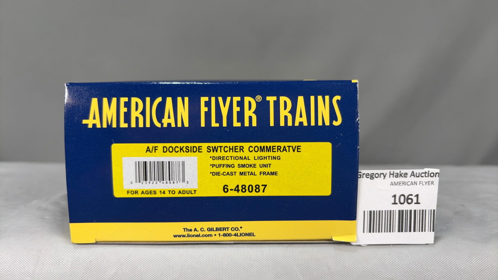 American Flyer Dockside Commemorative Switcher 48087 w/ob - 2