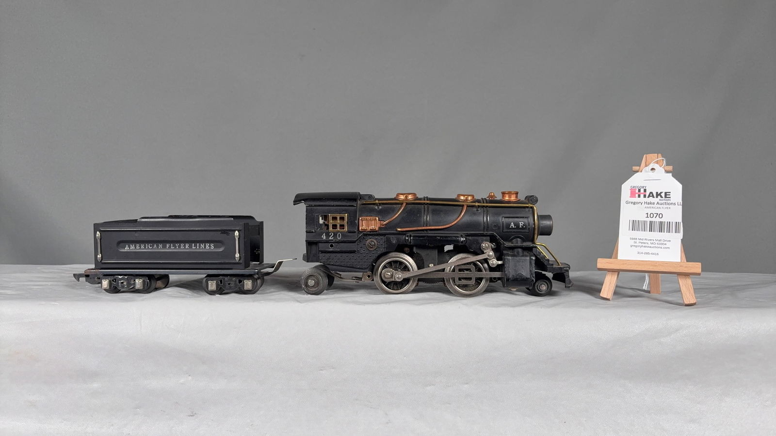 American Prewar 420 Steam Loco & Tender (1 of 6)