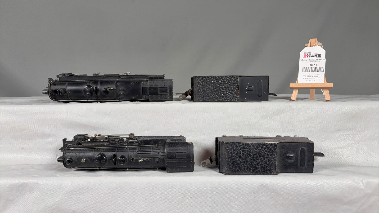 2 American Flyer Steam Locomotives: 545 & 565 w/ Tenders - O Gauge - 3