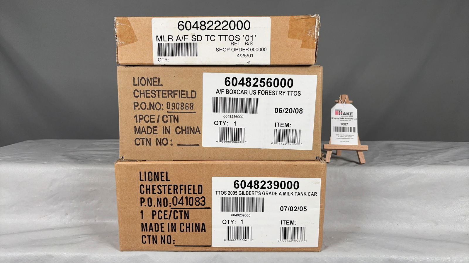 3 American Flyer LTI Freight Cars Factory Sealed in OB - 2