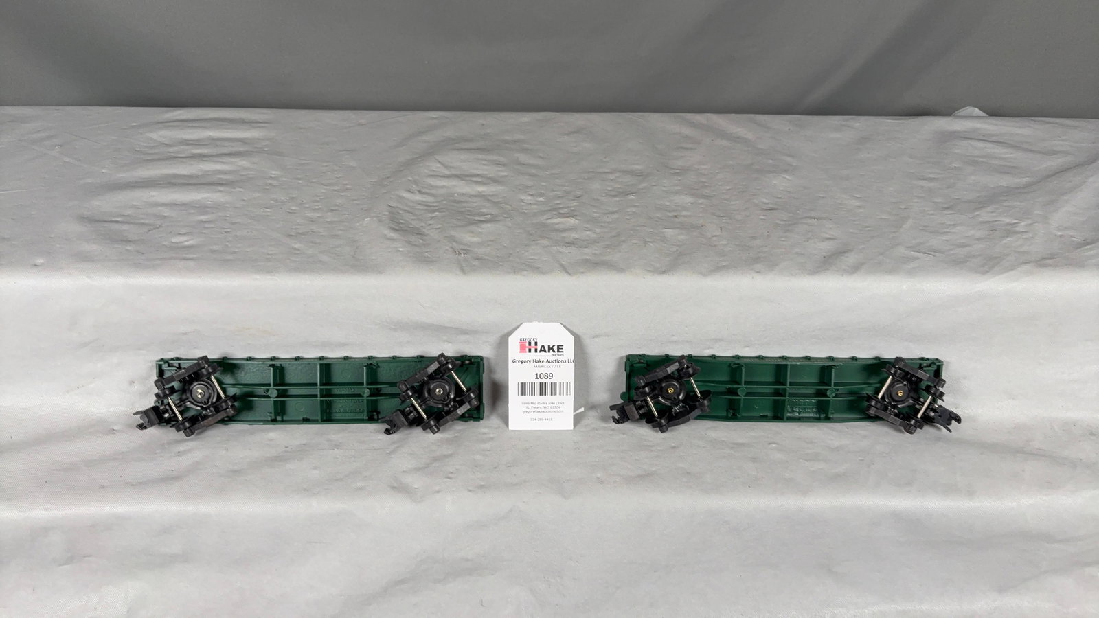 2 S-FEST Missouri Central S Gauge Flat Cars - 6