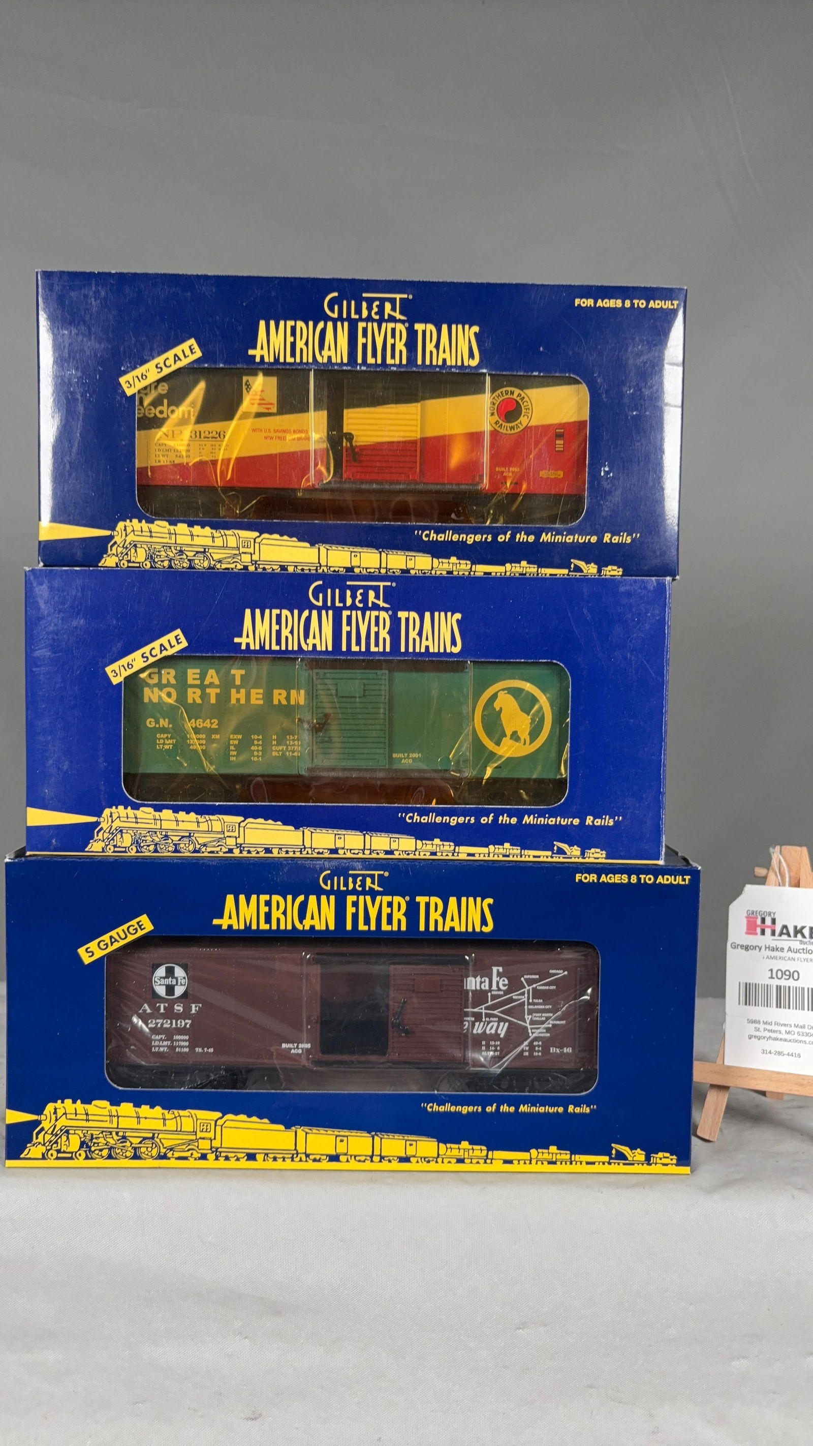 American Flyer 6-48348, 6-48343, 6-48358 w/ OB - 2