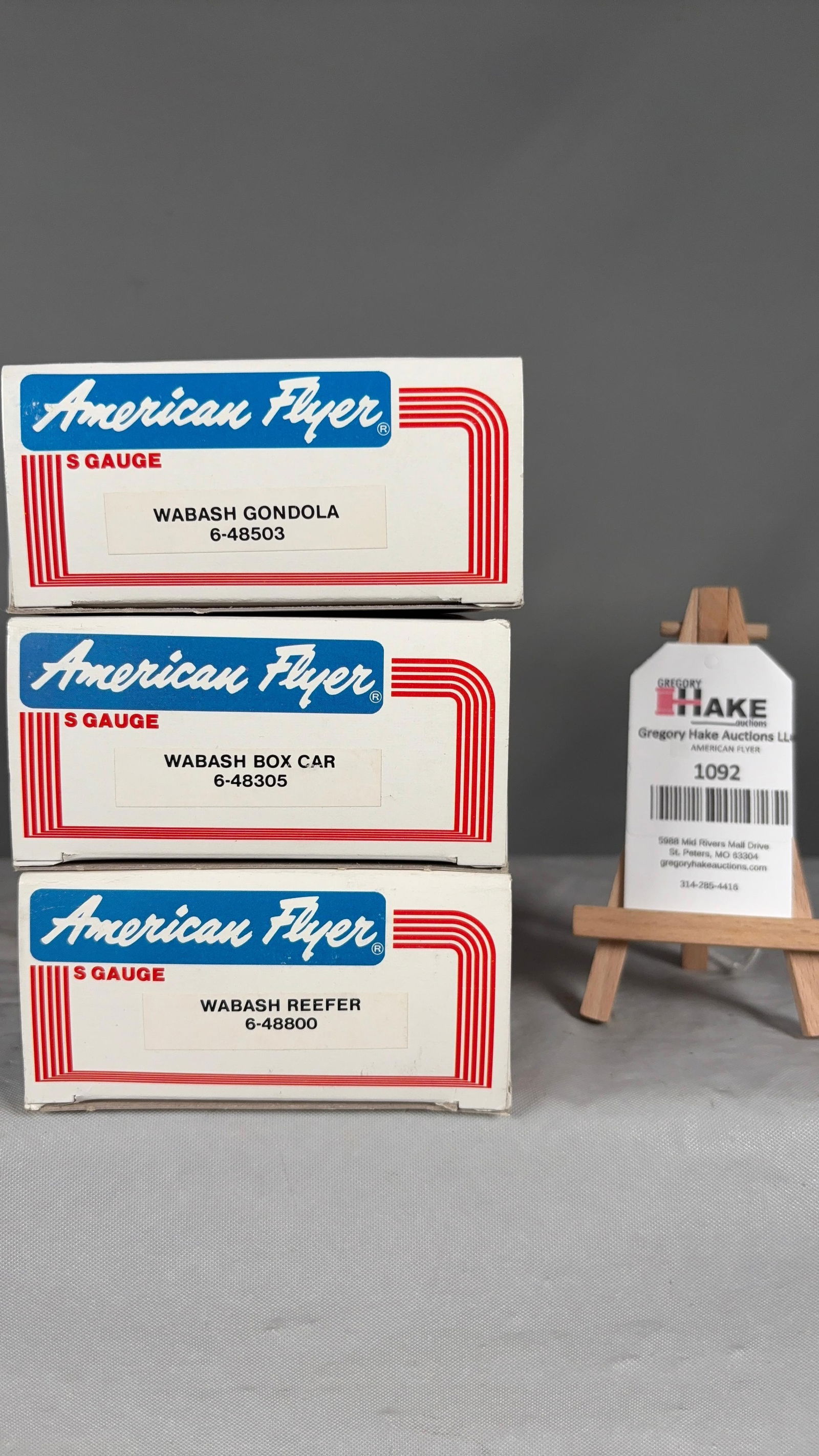 American Flyer 6-48503, 6-48800, 6-48305 w/OB (1 of 2)