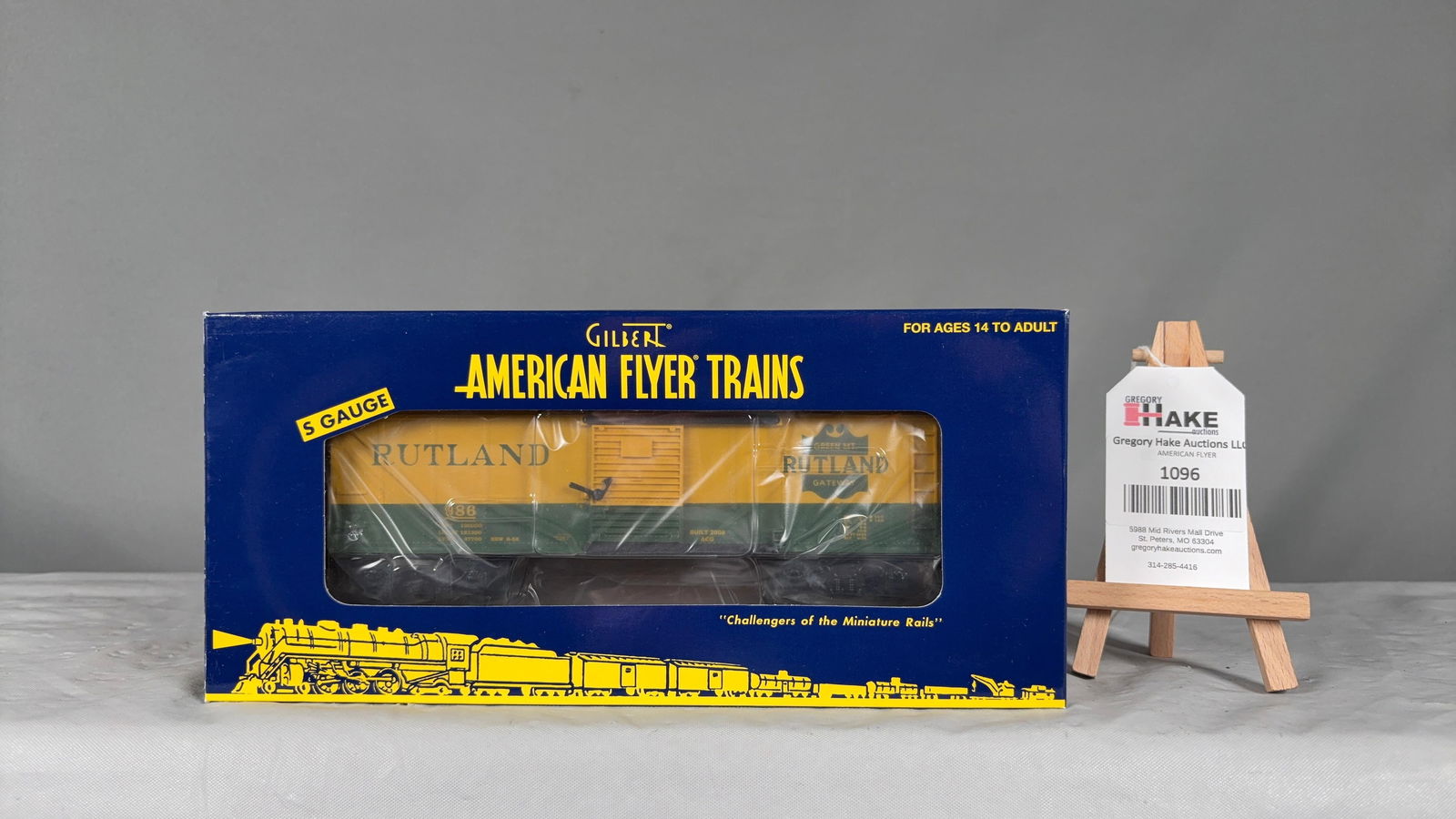 American Flyer 6-48267 TCA Convention Car - 2008 w/ OB: American Flyer 6-48267 TCA Convention Car - 2008 w/ OBs.�C9 See photos for detailsSize11x5x3