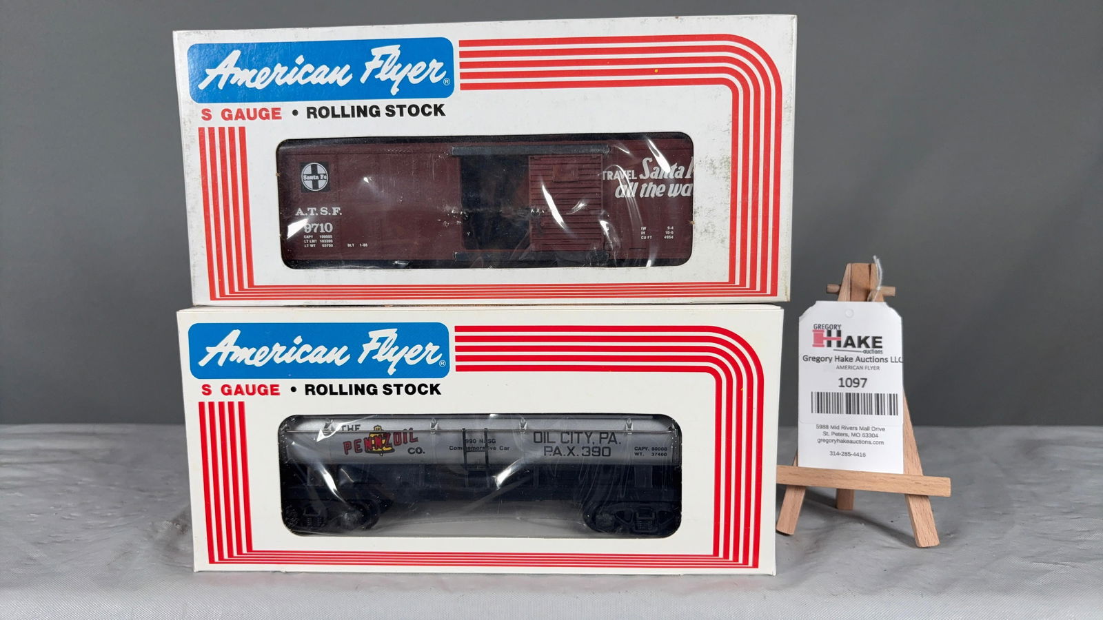 American Flyer 6-48472, 4-9710 w/ OBs - 2