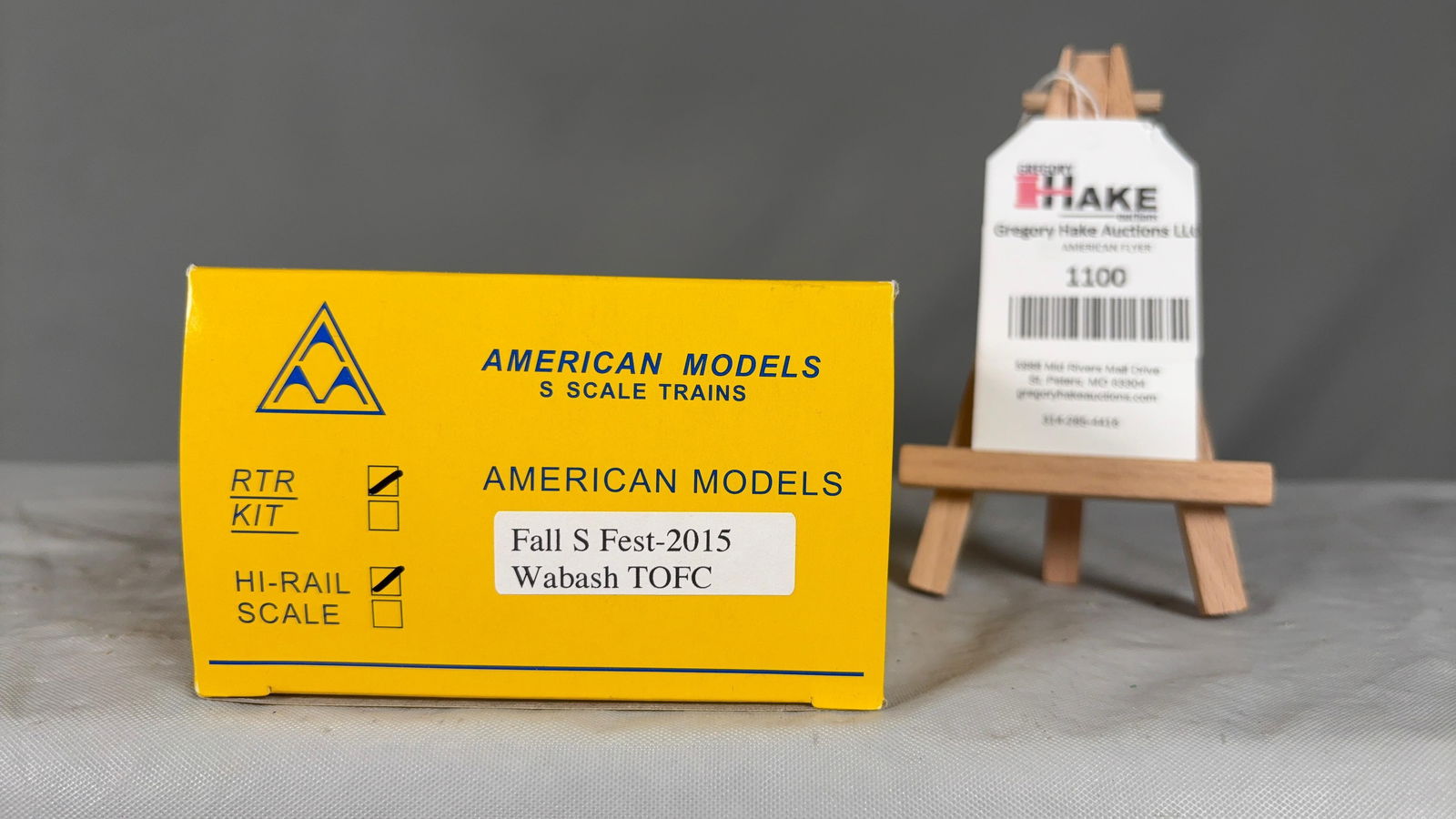 American Models Fall S FEST 2015 Wabash TOFC w/ OB: American Models Fall S FEST 2015 Wabash TOFC w/ OB (No Trailer), C9.Size12x5x3