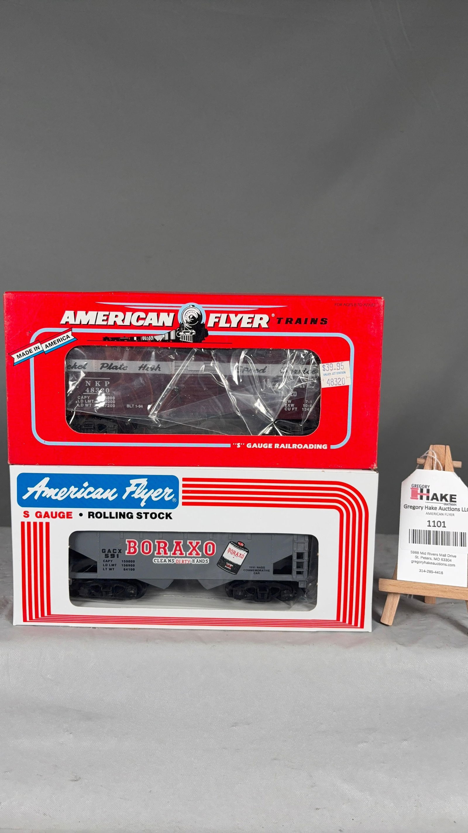 American Flyer 6-48475, 6-48320 w/ OB - 2