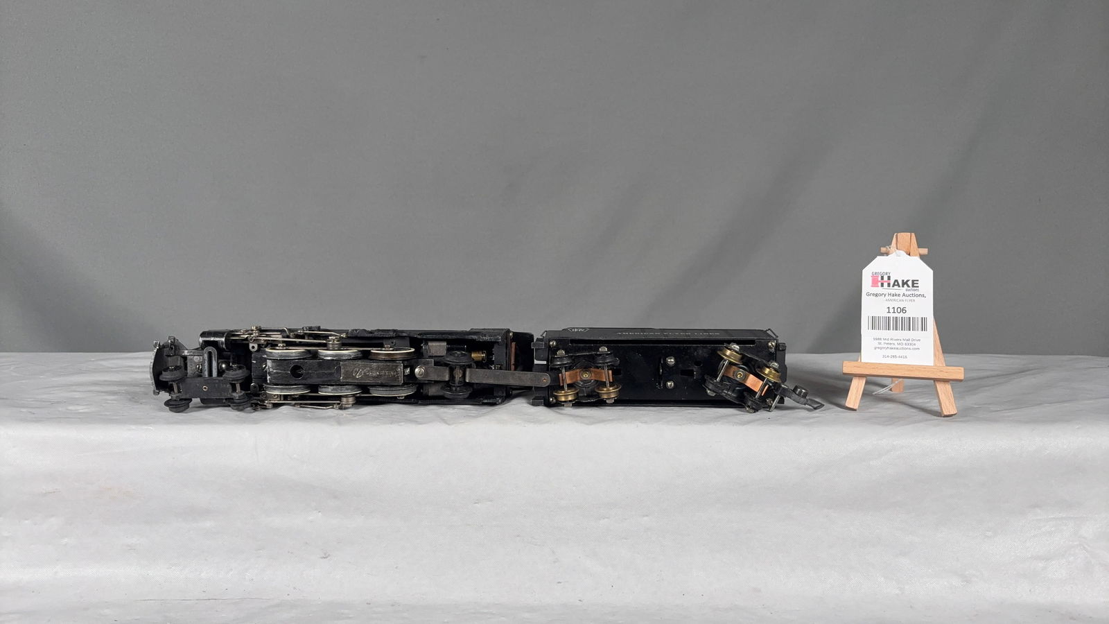 American Flyer Postwar 312 AC Pennsylvania Steam Loco & Tender - 4