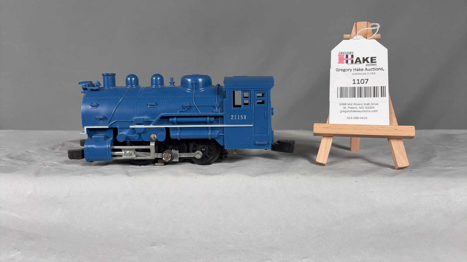 American Flyer Postwar 21158 Blue Stockside Switcher - 2