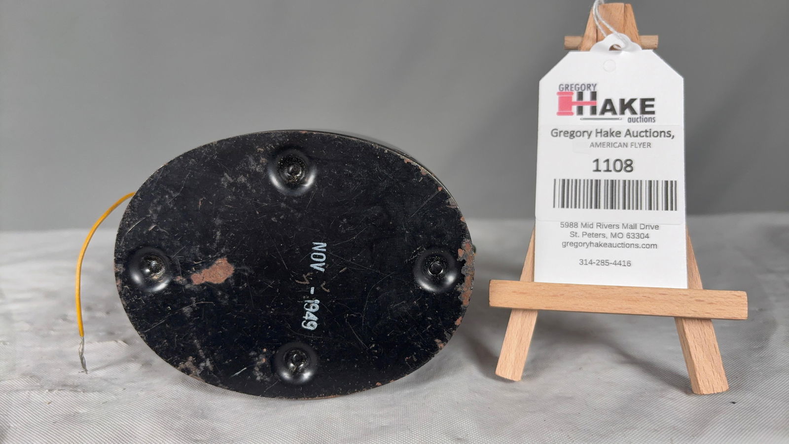 American Flyer Postwar Locomotive 314 AW Whistle Control Box - 3