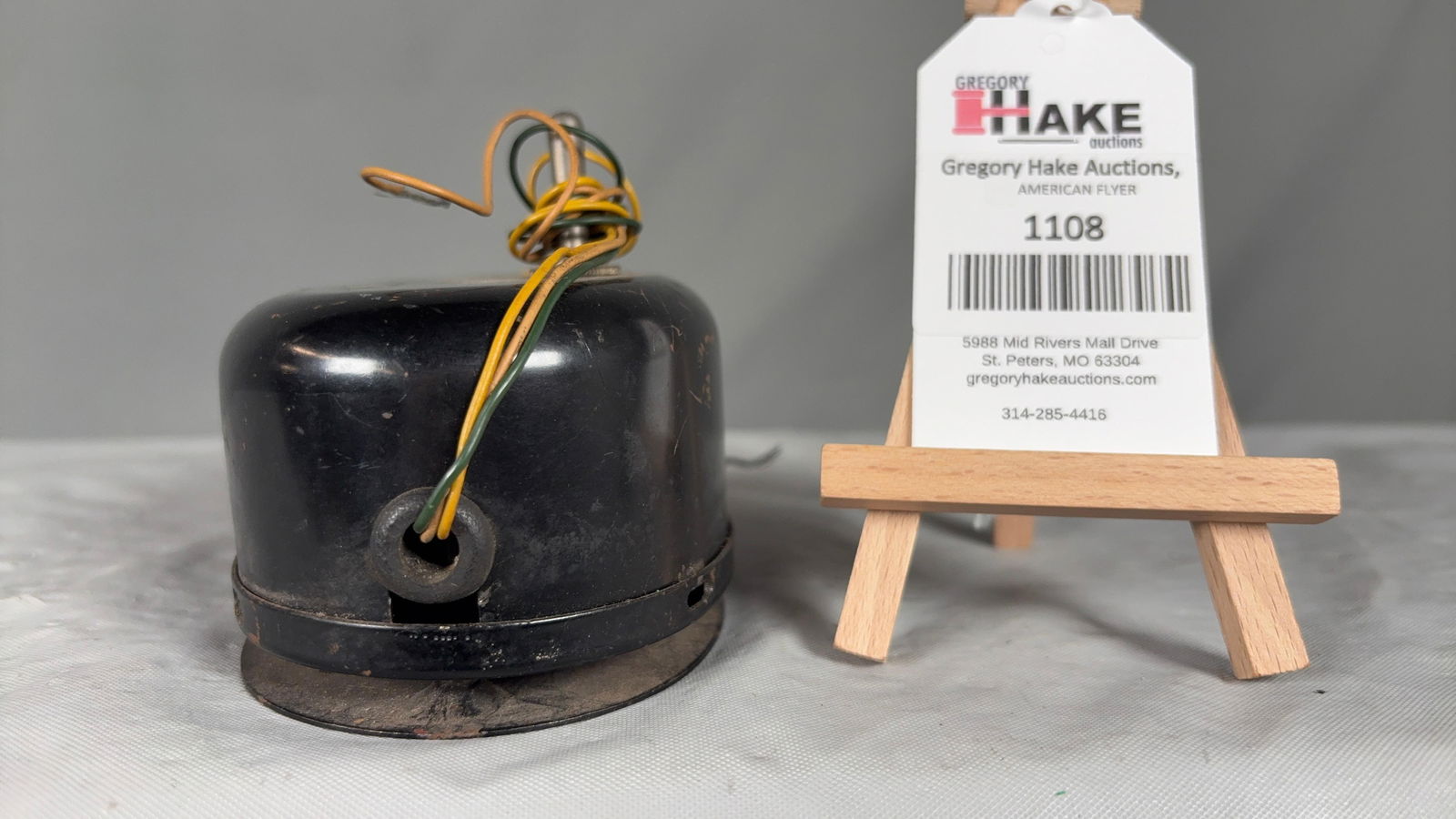 American Flyer Postwar Locomotive 314 AW Whistle Control Box - 4