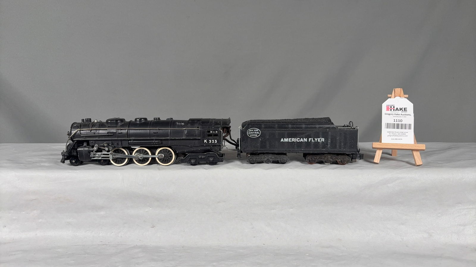 American Flyer Postwar K325 Hudson Steam Loco & Tender - 2