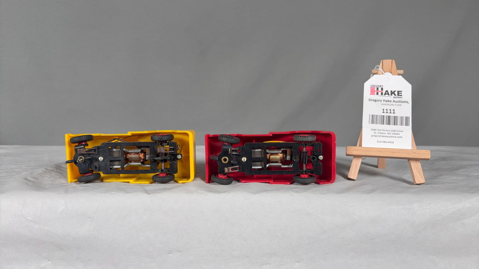 2 American Flyer Postwar Auto-rama Slot Car Trucks - 4