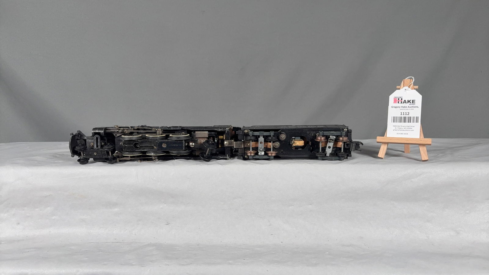 American Flyer Postwar 314 AW Steam Loco & Tender - 4