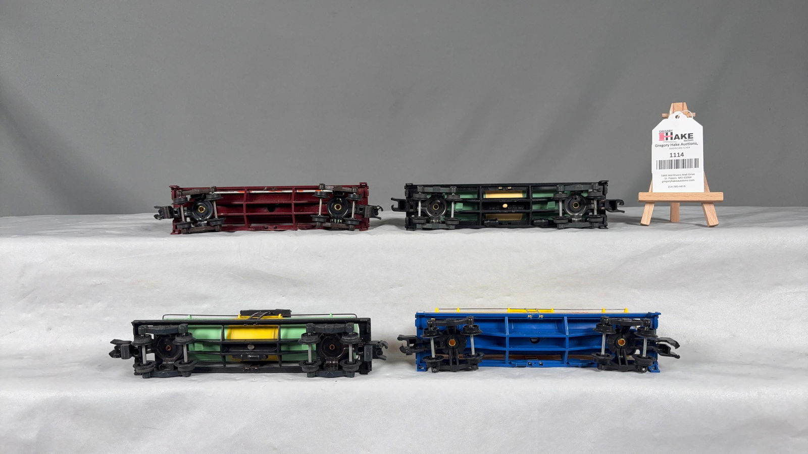 4 American Flyer Tank Cars - 4