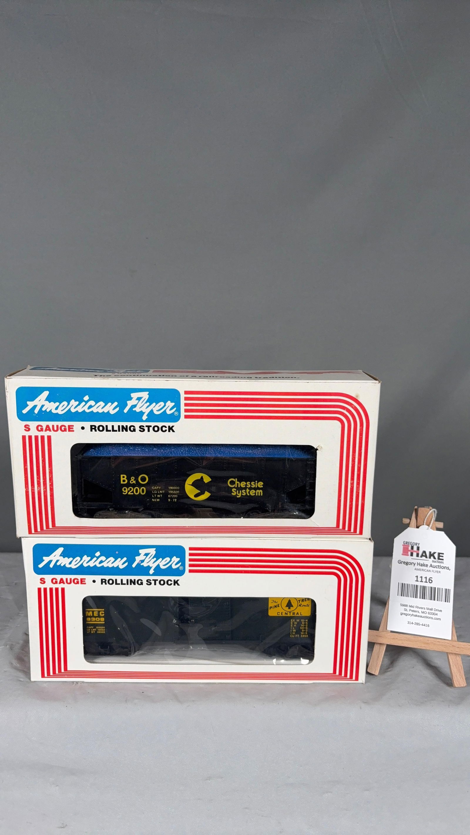 American Flyer 4-9200, 6-48308 w/ OB - 2