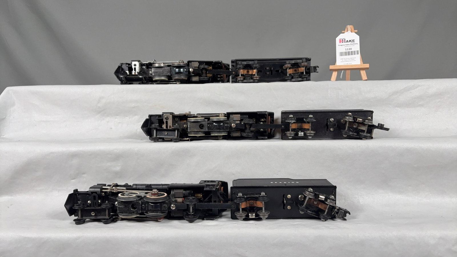 3 American Flyer Steam Locos & Tenders 302,302 & 305 - 4