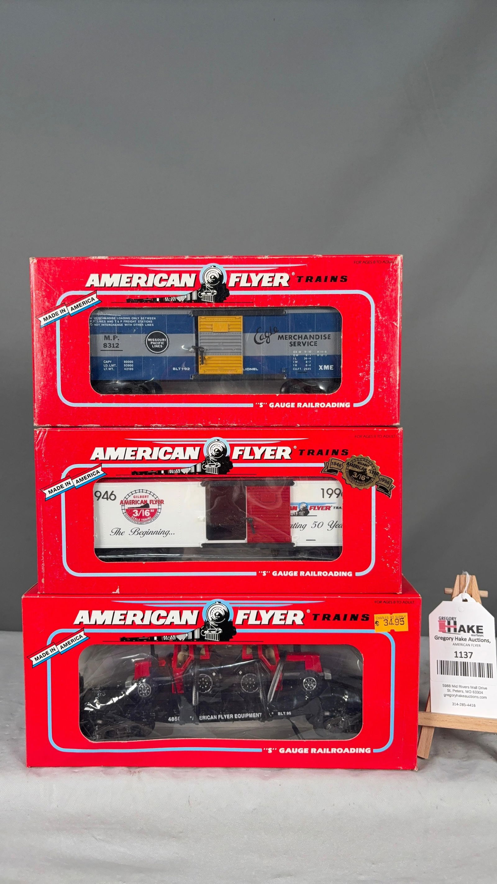 American Flyer 6-48312, 6-48324, 6-48509 w/ OB - 2