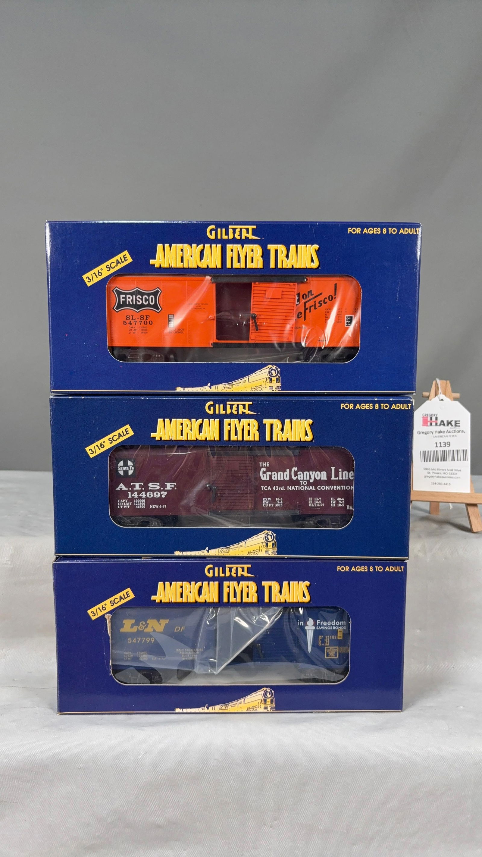 American Flyer 6-48219, 6-48200, 6-48213 w/ OB - 2