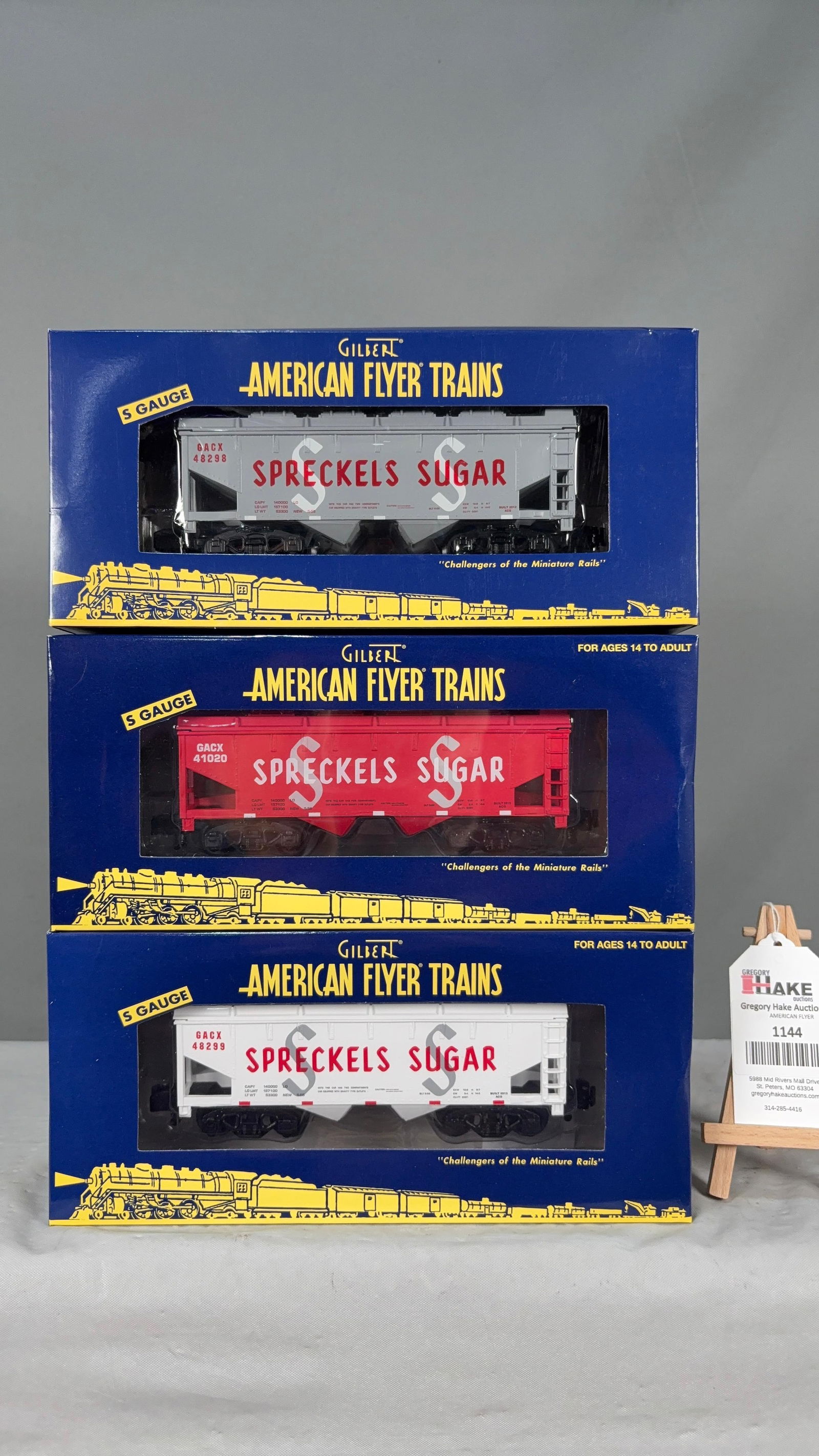 American Flyer 6-48298, 6-48299, 6-41020 w/ OB - 2