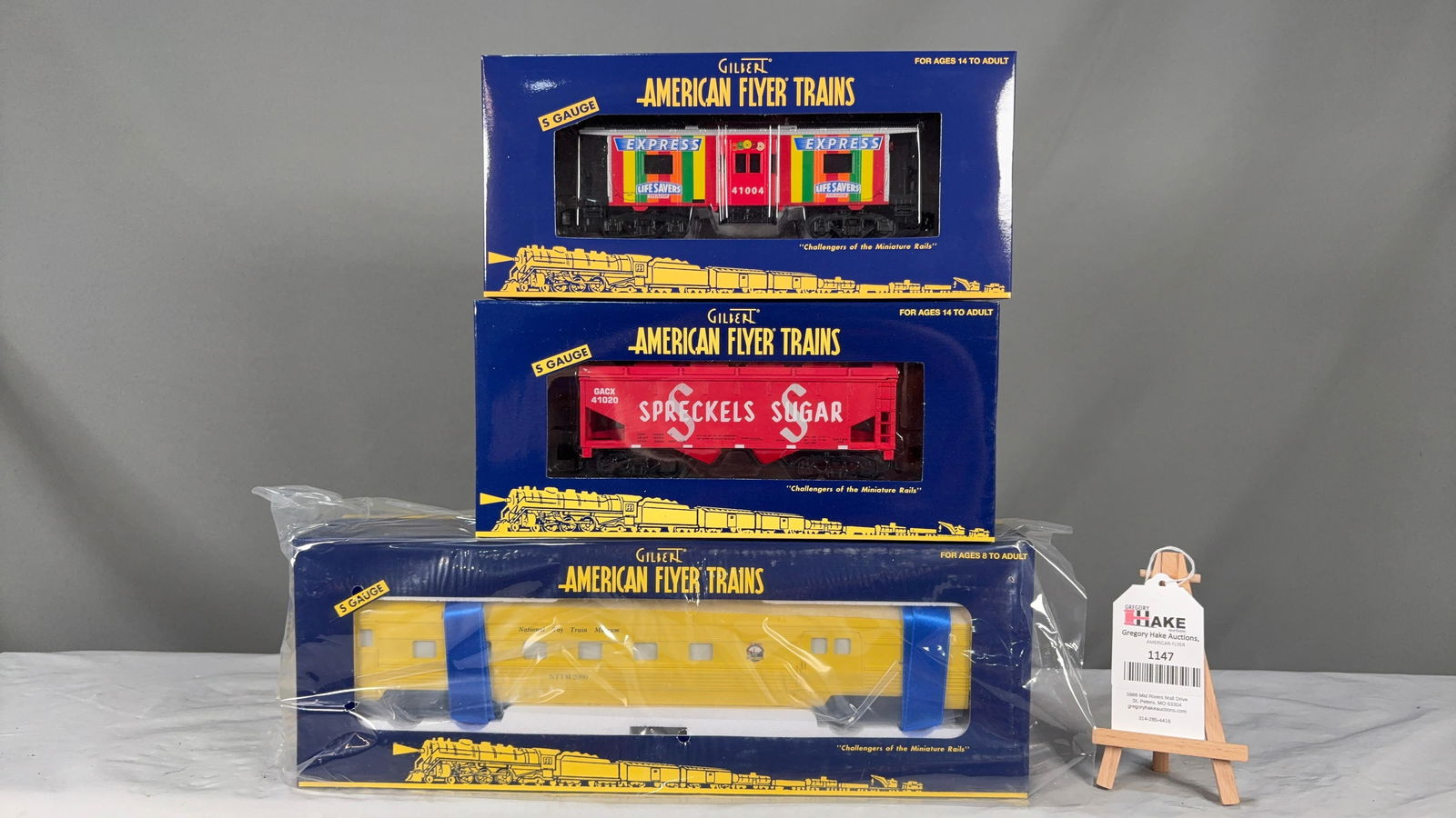 American Flyer 6-41004, 6-41020, 6-48240 w/ OB - 2