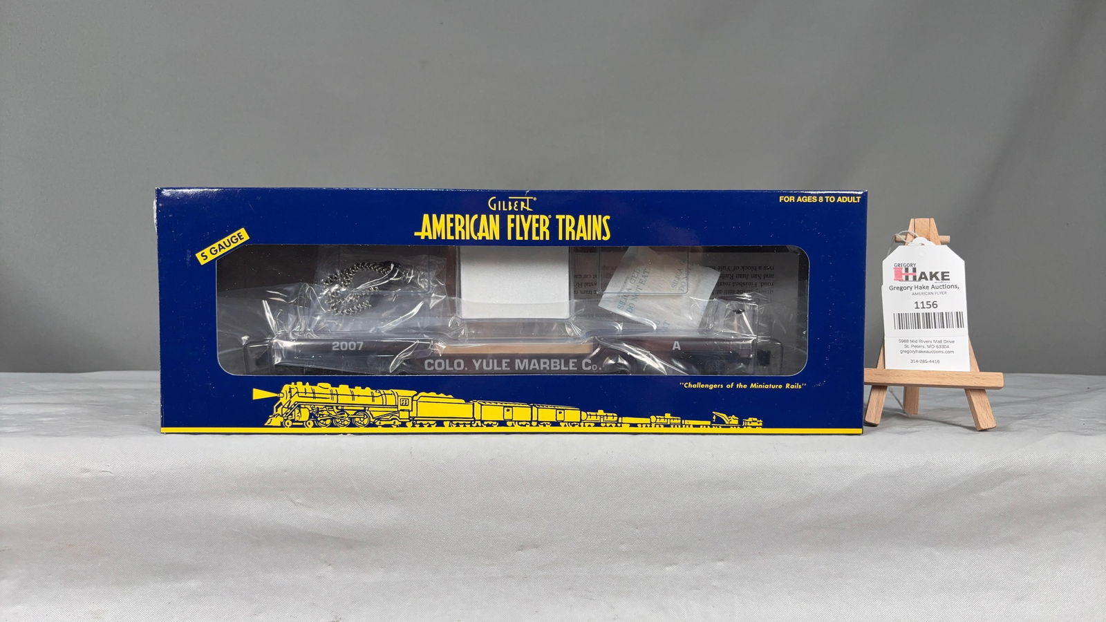 American Flyer 6-48249 TCA 2000 Denver, CO Colorado Yule Marble Co.w/ OB - 2