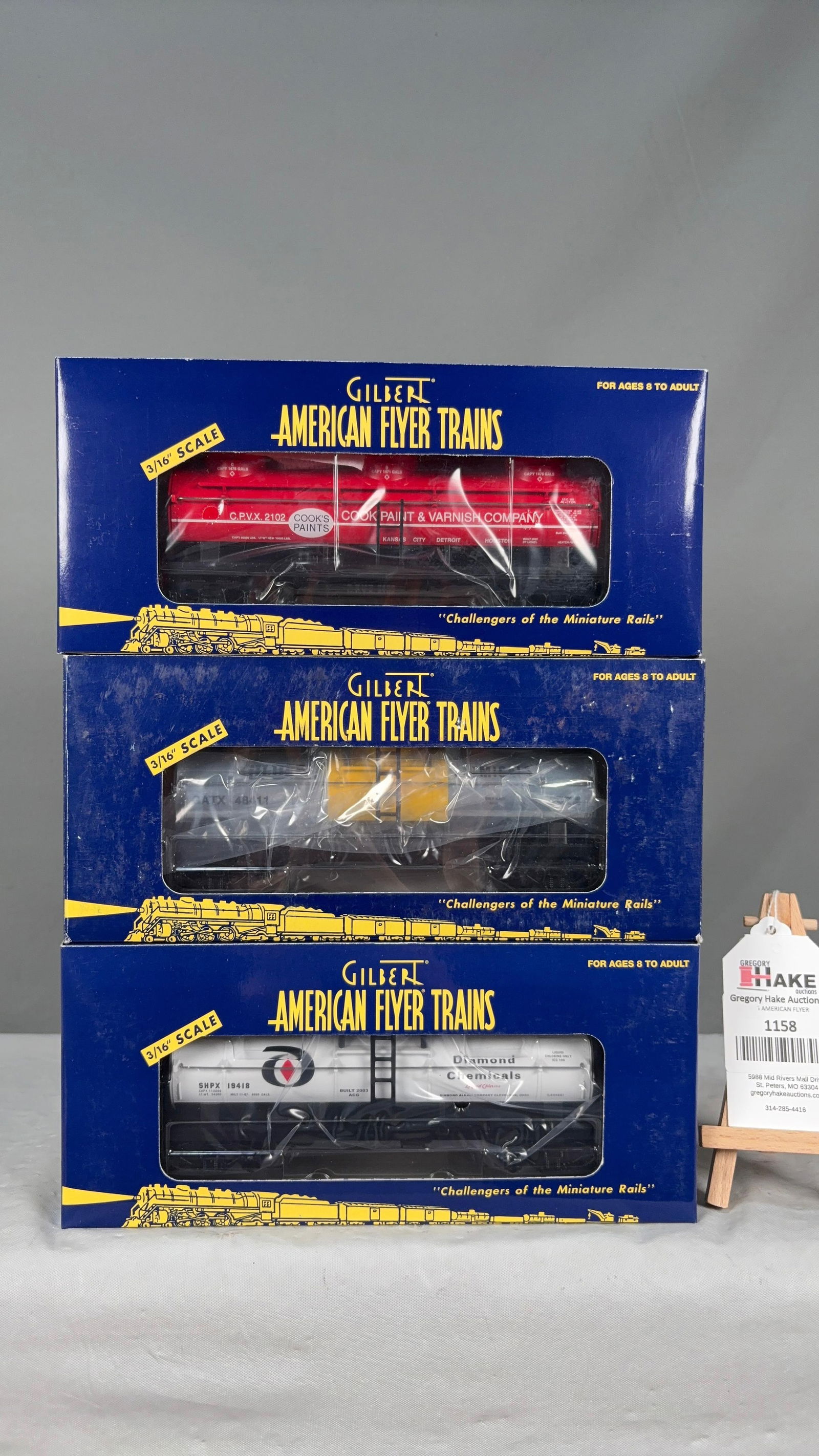 American Flyer 6-48228, 6-48411, 6-48413 w/ OB - 2