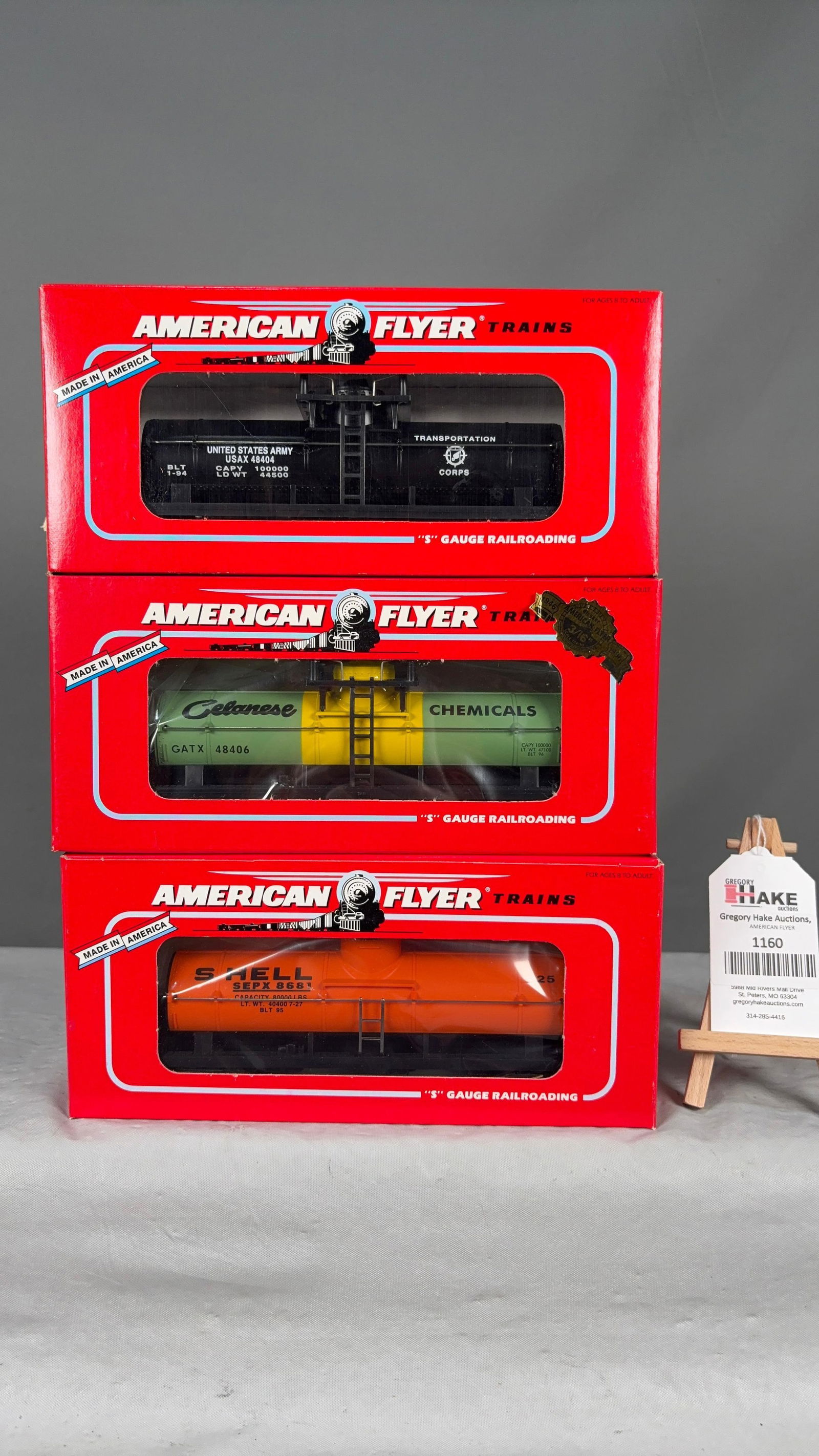 American Flyer 6-48404, 6-48406, 6-48405 w/ OB - 2