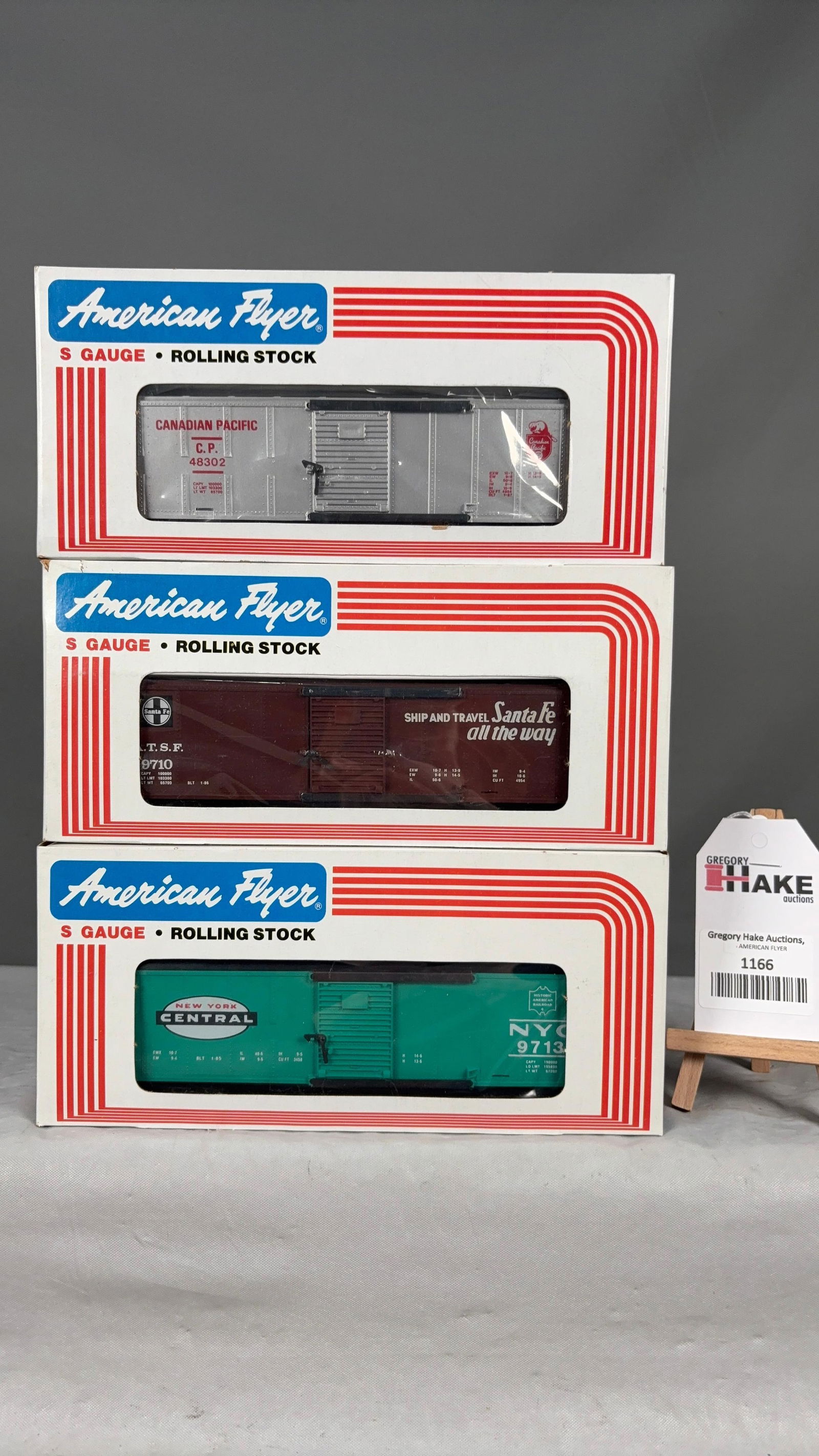 American Flyer 6-48302, 4-9710 4-9713 w/ OB - 2