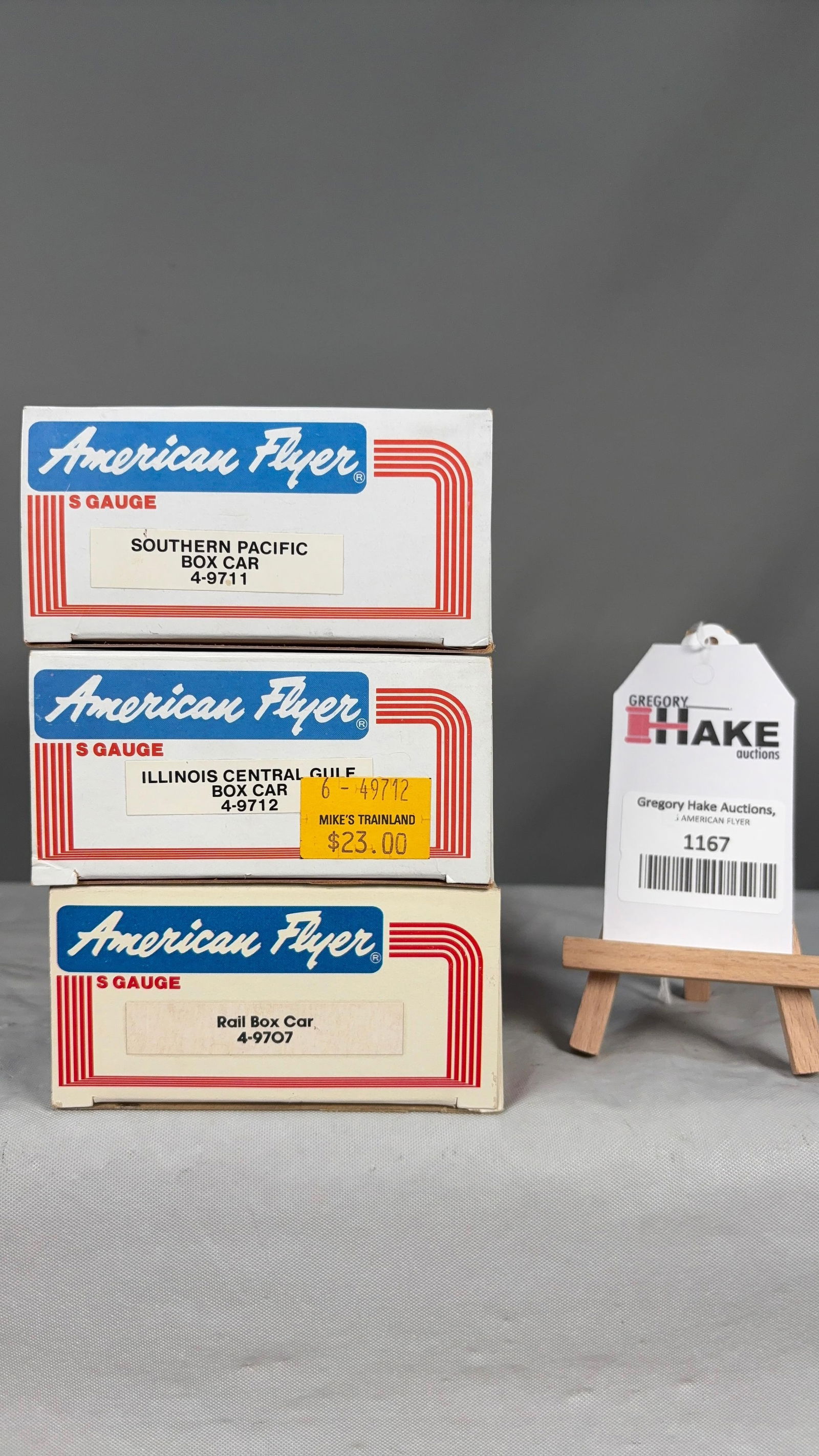 American Flyer 4-9711, 4-9712, 4-9707 w/ OB (1 of 2)