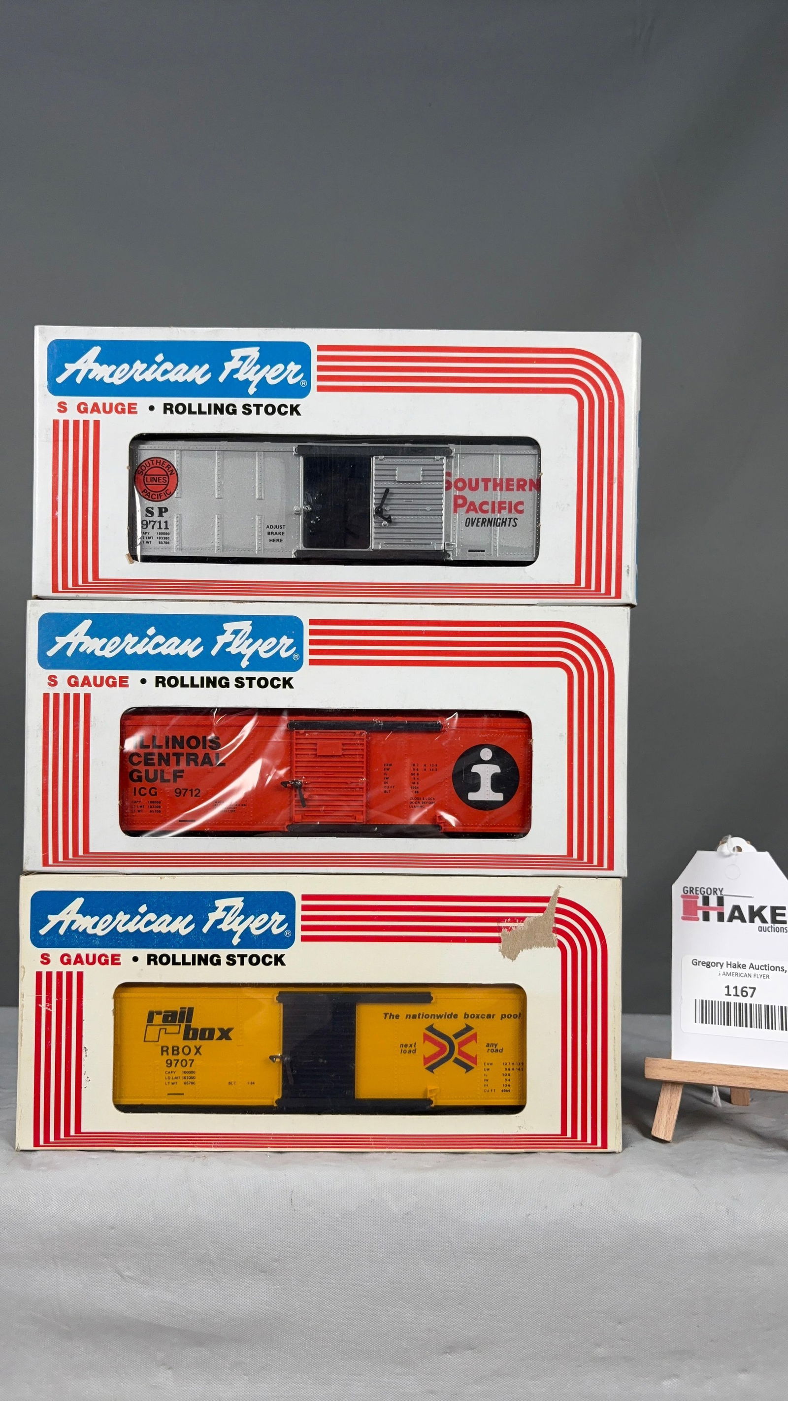 American Flyer 4-9711, 4-9712, 4-9707 w/ OB - 2