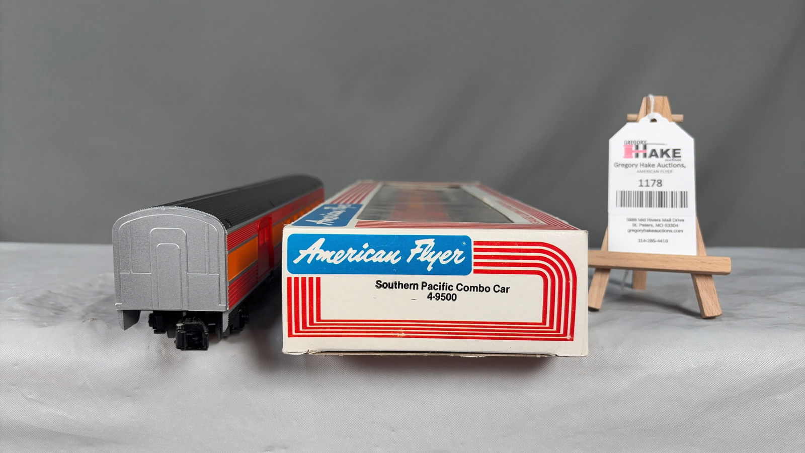 American Flyer 4-9500 Southern Pacific Combo Car w/ OB (1 of 7)