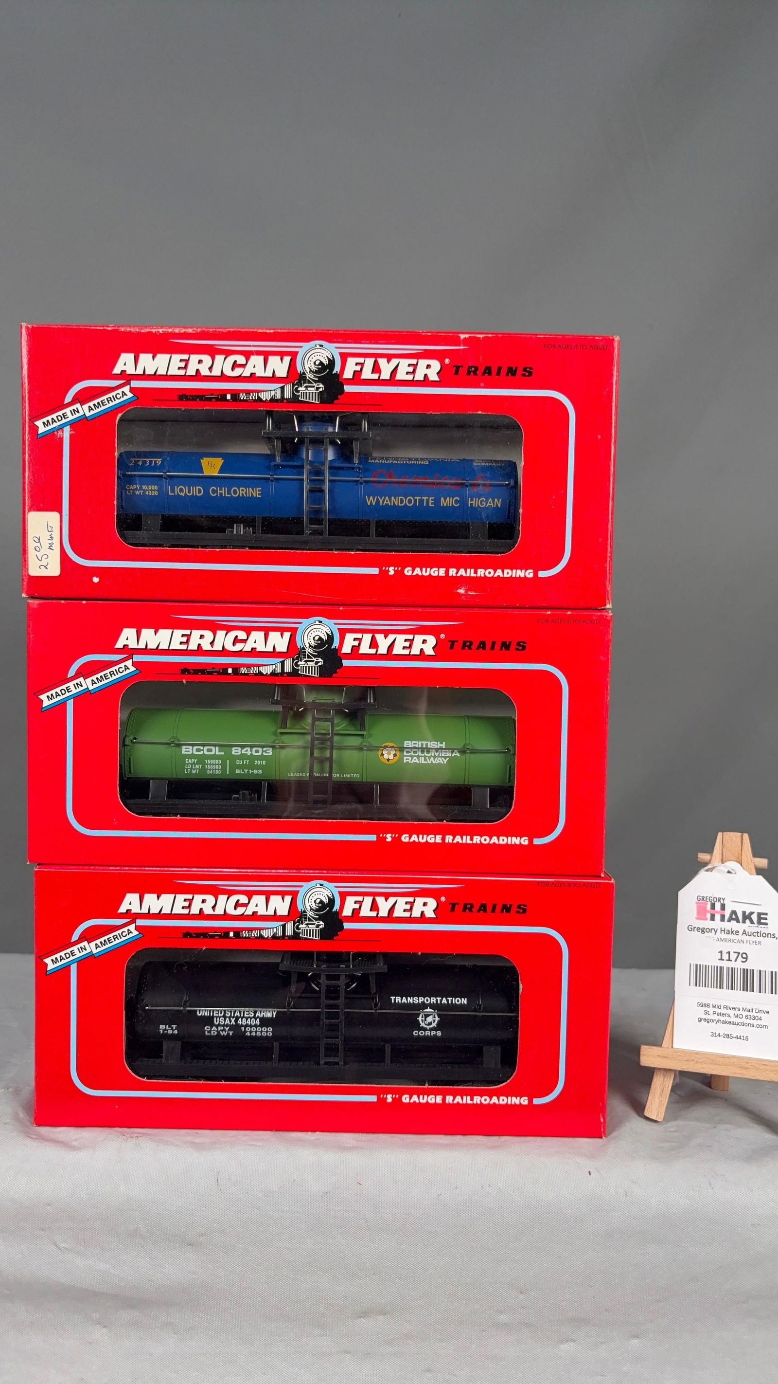 American Flyer 6-48402, 6-48403, 6-48404 w/ OB - 2