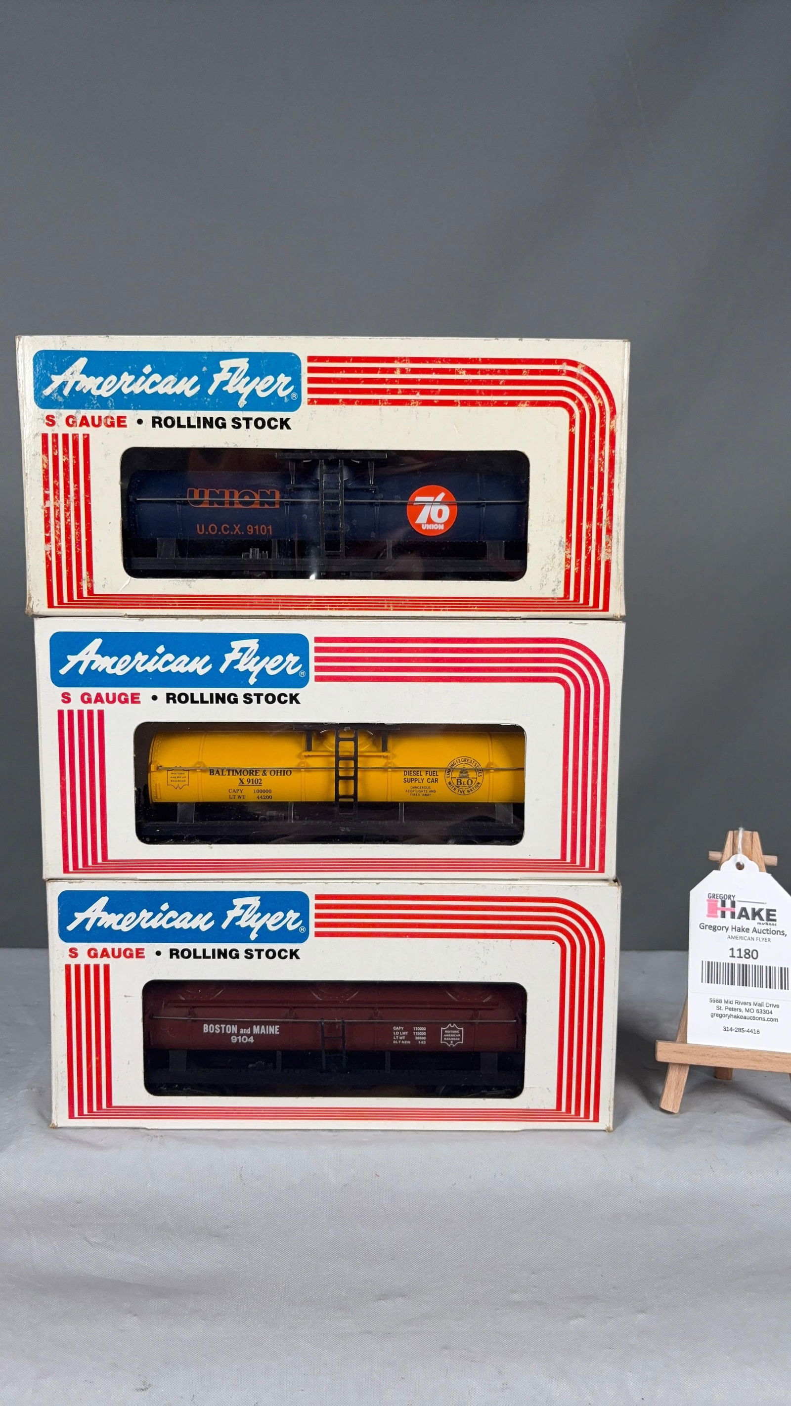 American Flyer 4-9101, 4-9102, 4-9104 w/ OB - 2