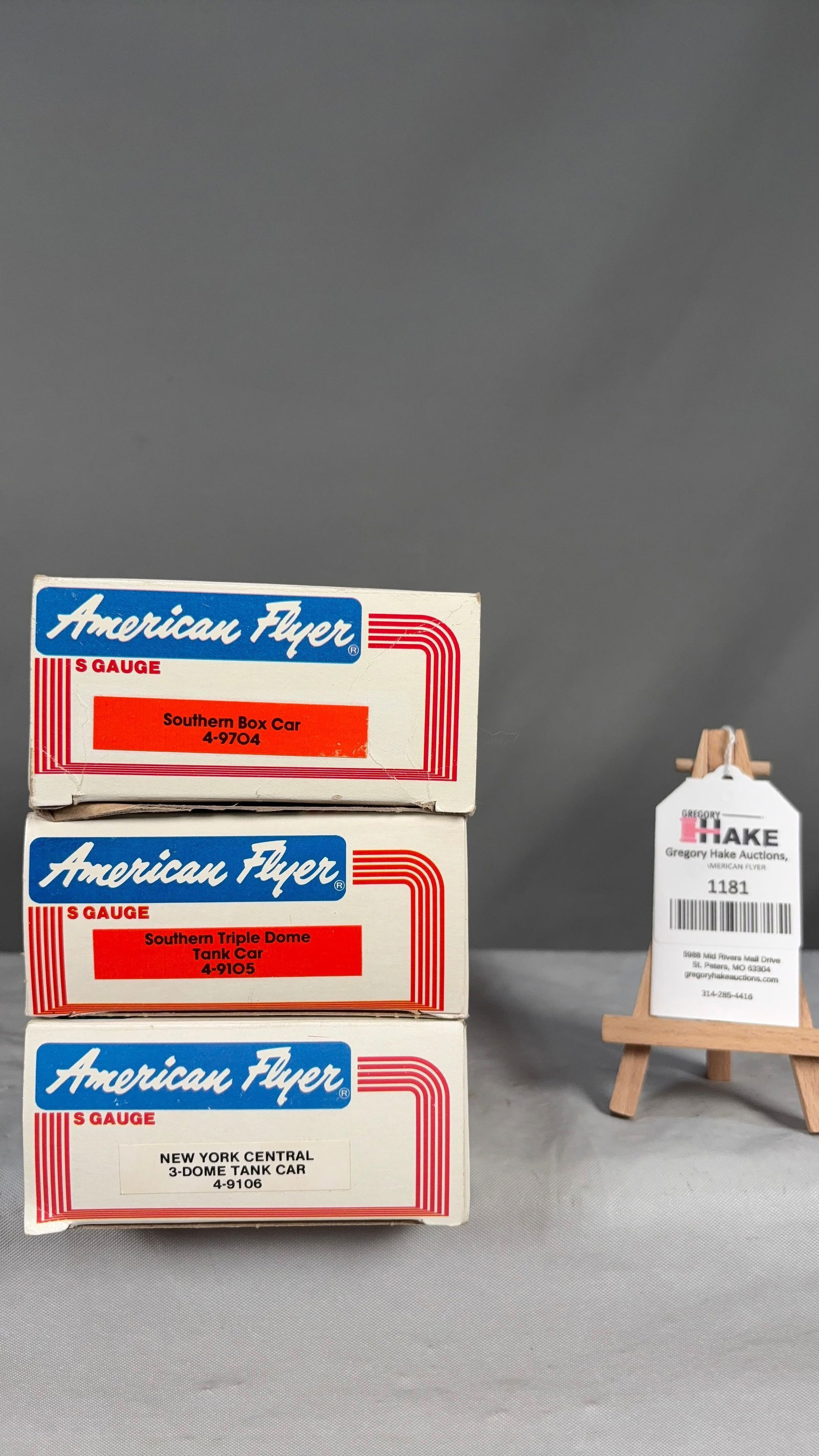 American Flyer 4-9106, 4-9105, 4-9704 w/ OB (1 of 2)