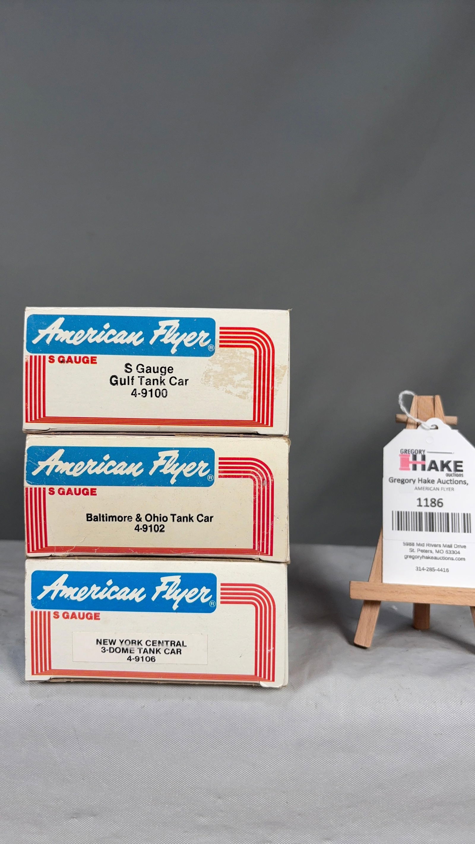 American Flyer 4-9102, 4-9106, 4-9100 w/ OB (1 of 2)