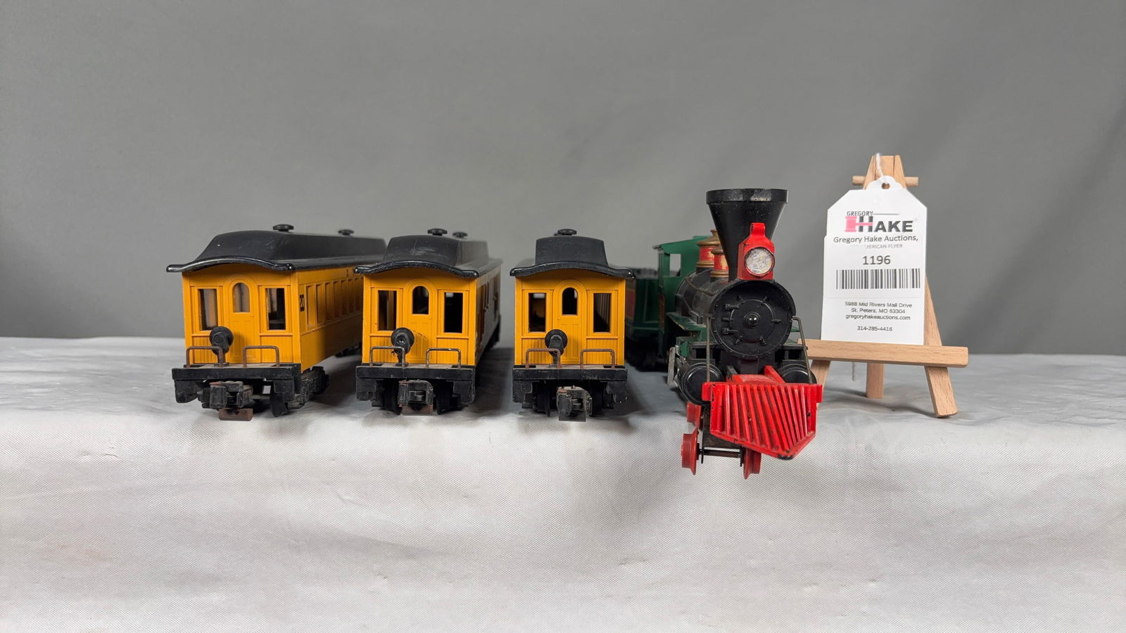 American Flyer 21088 Franklin Steam Loco & Tender w/ Passenger Cars - 5