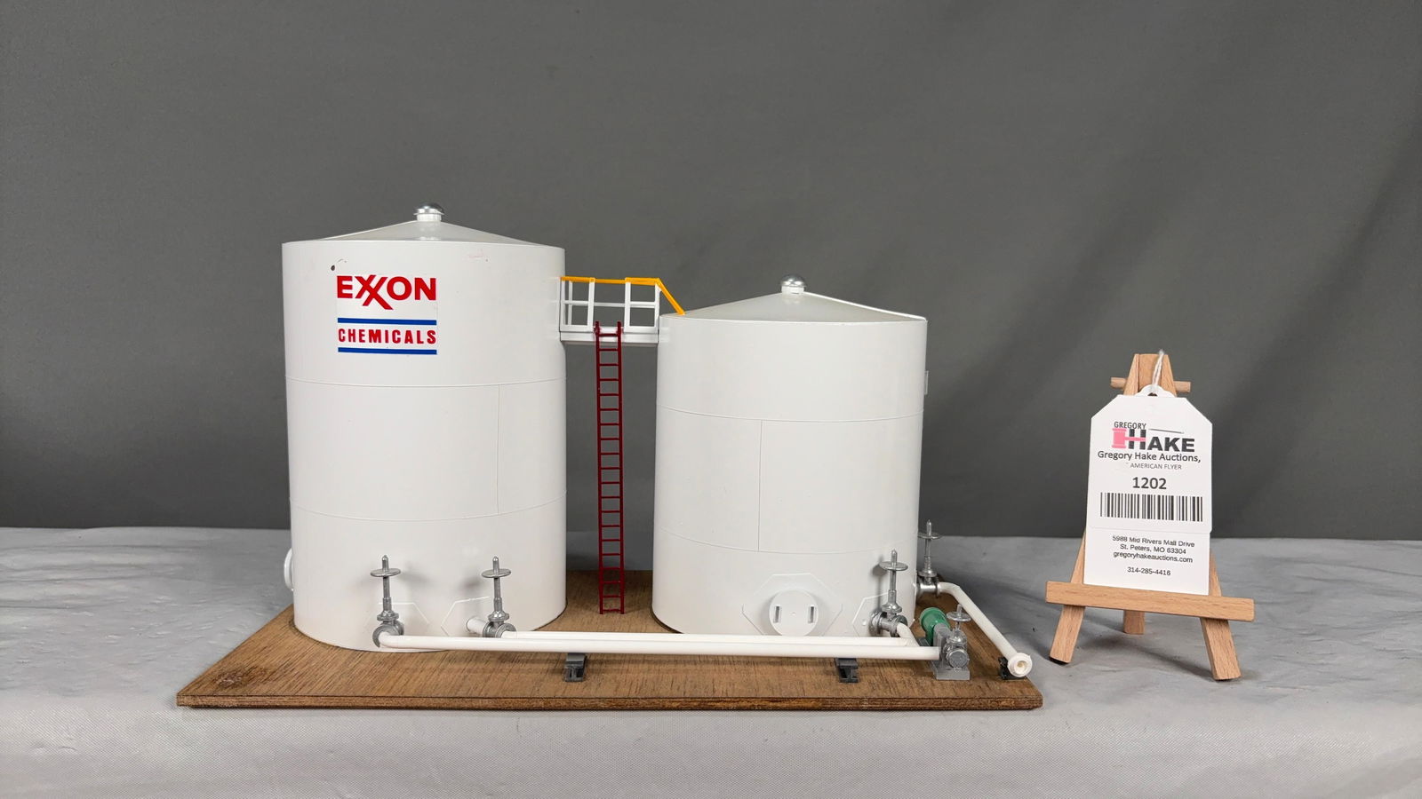 Custom Built Exxon Storage Tank Facilities: Custom Built Exxon Storage Tank Facilities, C8. See Photos for Details. Size 13x7x8
