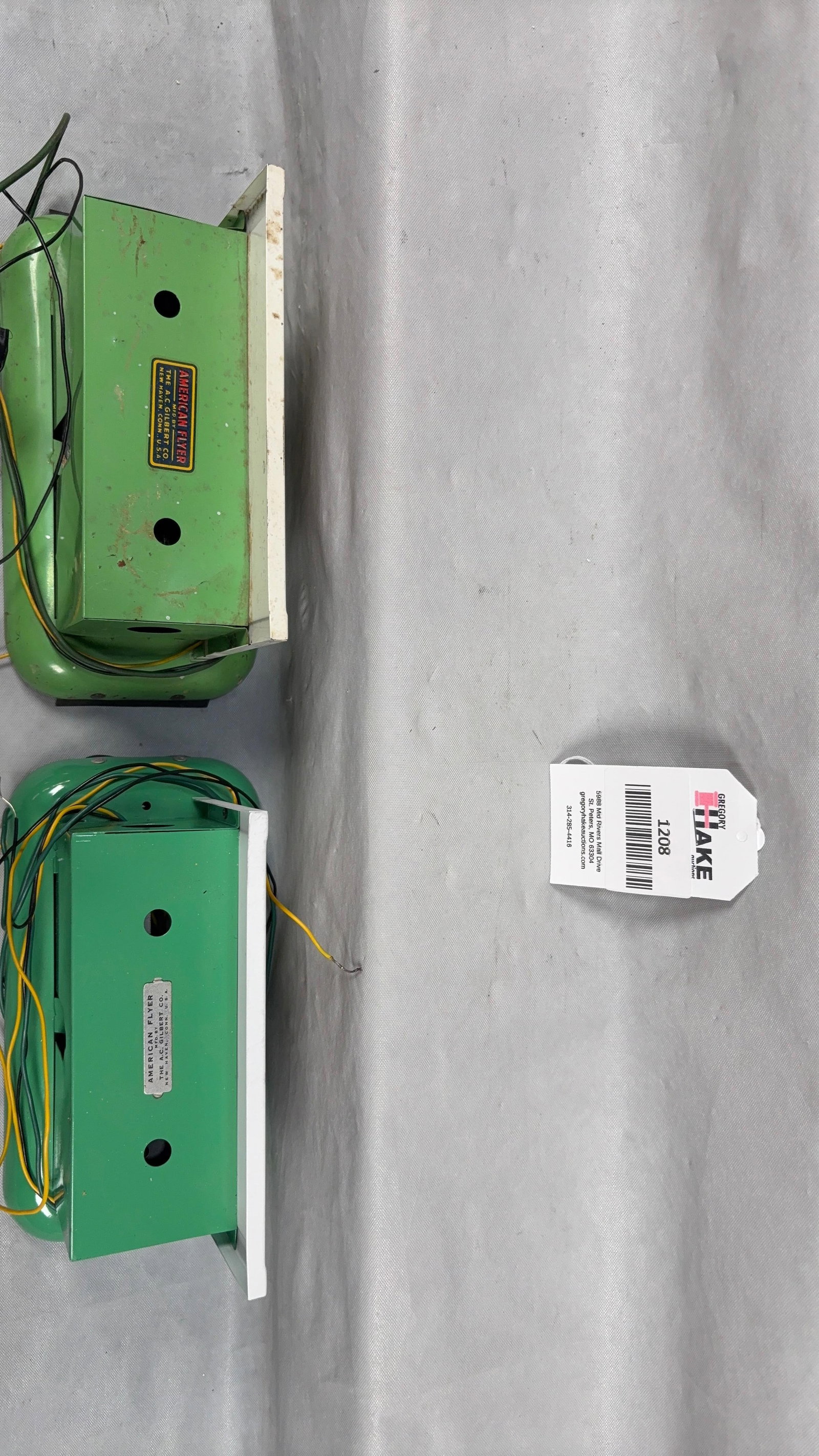 2 American Flyer Postwar Ringling Bros. Whistling Billboards - 3