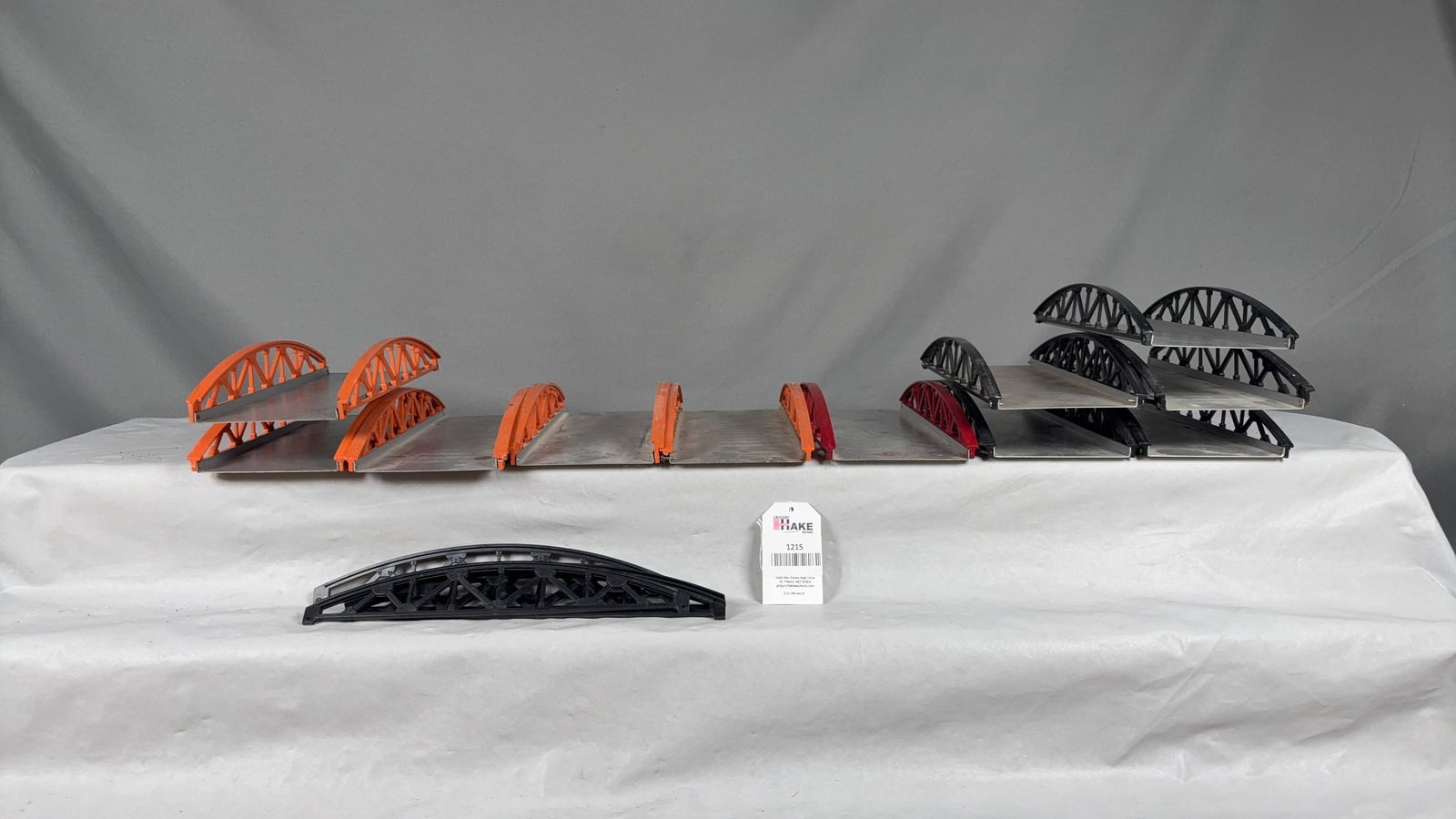 Large Lot of American Flyer Postwar Bridges and Trusses (1 of 4)