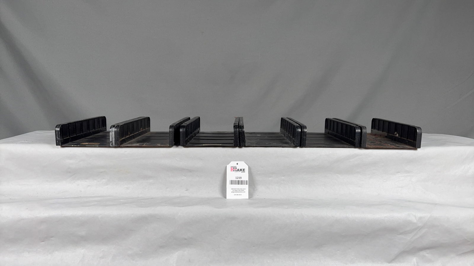 6 American Flyer Postwar Plate Girder Bridges (1 of 5)