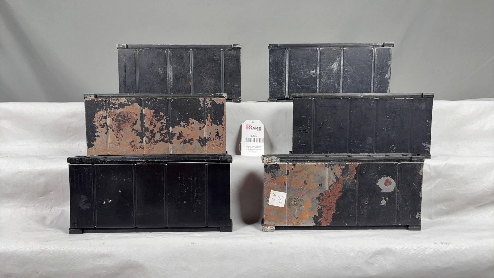 6 American Flyer Postwar Plate Girder Bridges - 2