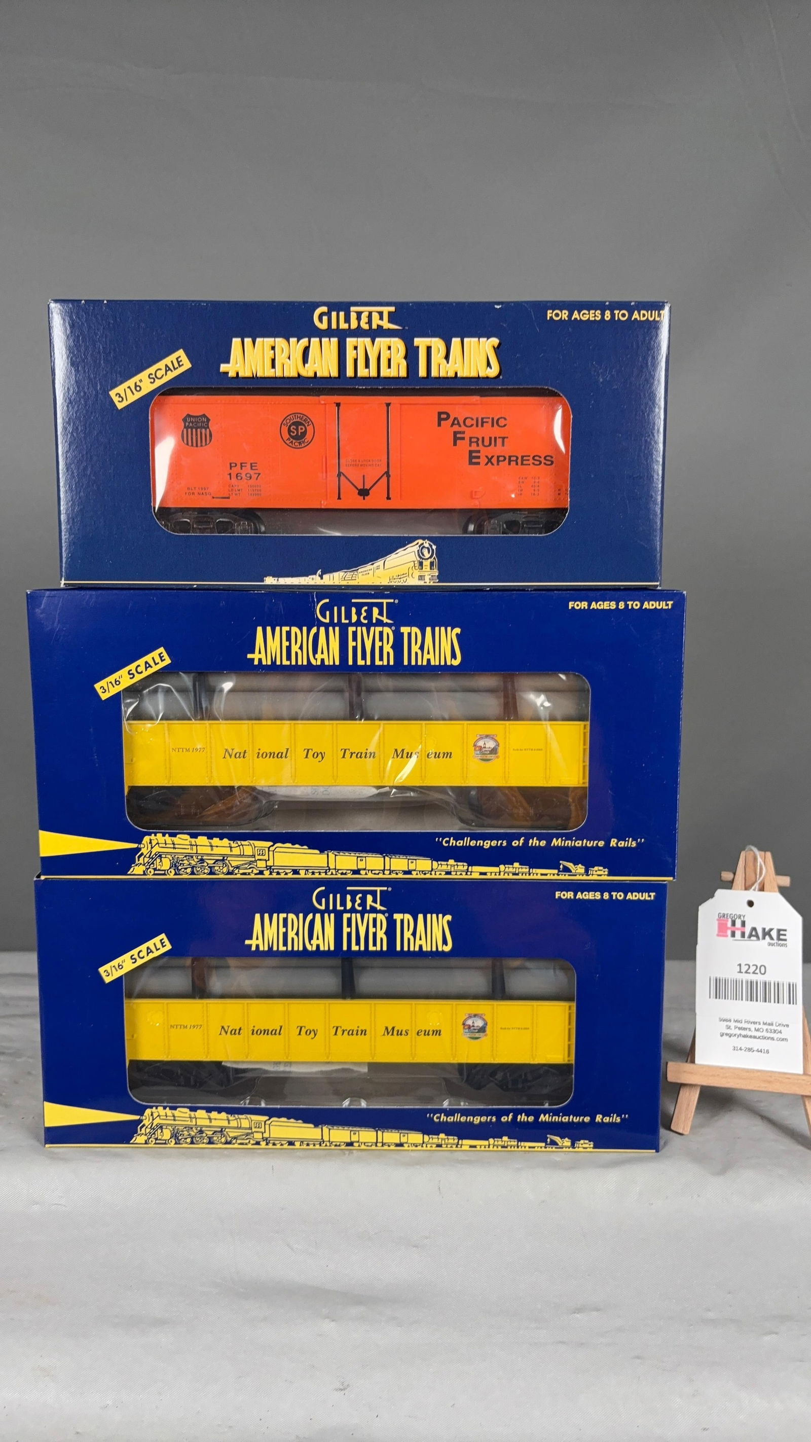 American Flyer 6-48205 Reefer, 6-48230 Gondola, 6-48230 w/ OB - 2